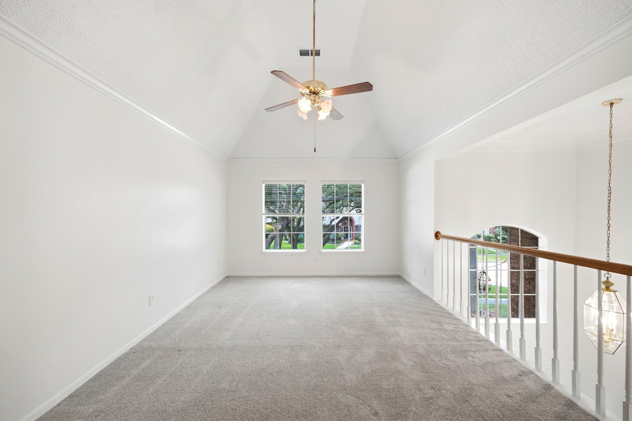 Discover endless possibilities in this bright, airy gameroom, ready to be transformed into your ultimate entertainment haven.