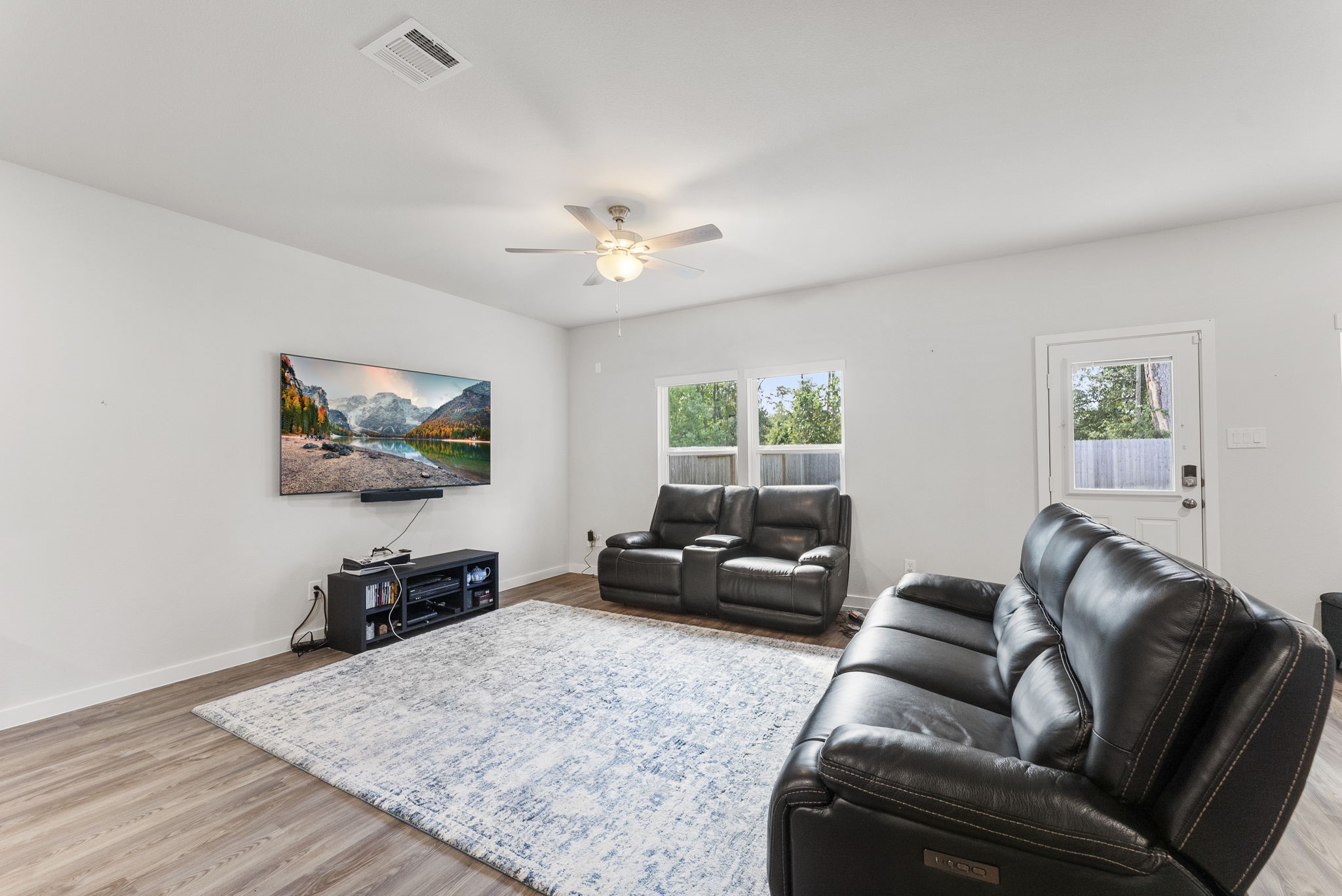 Large family room.