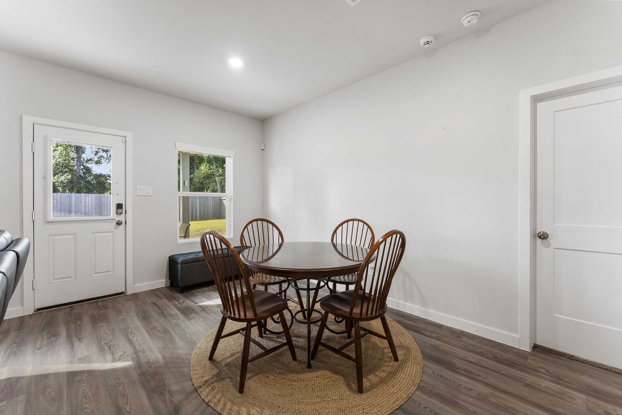 Dining area just off the family room.