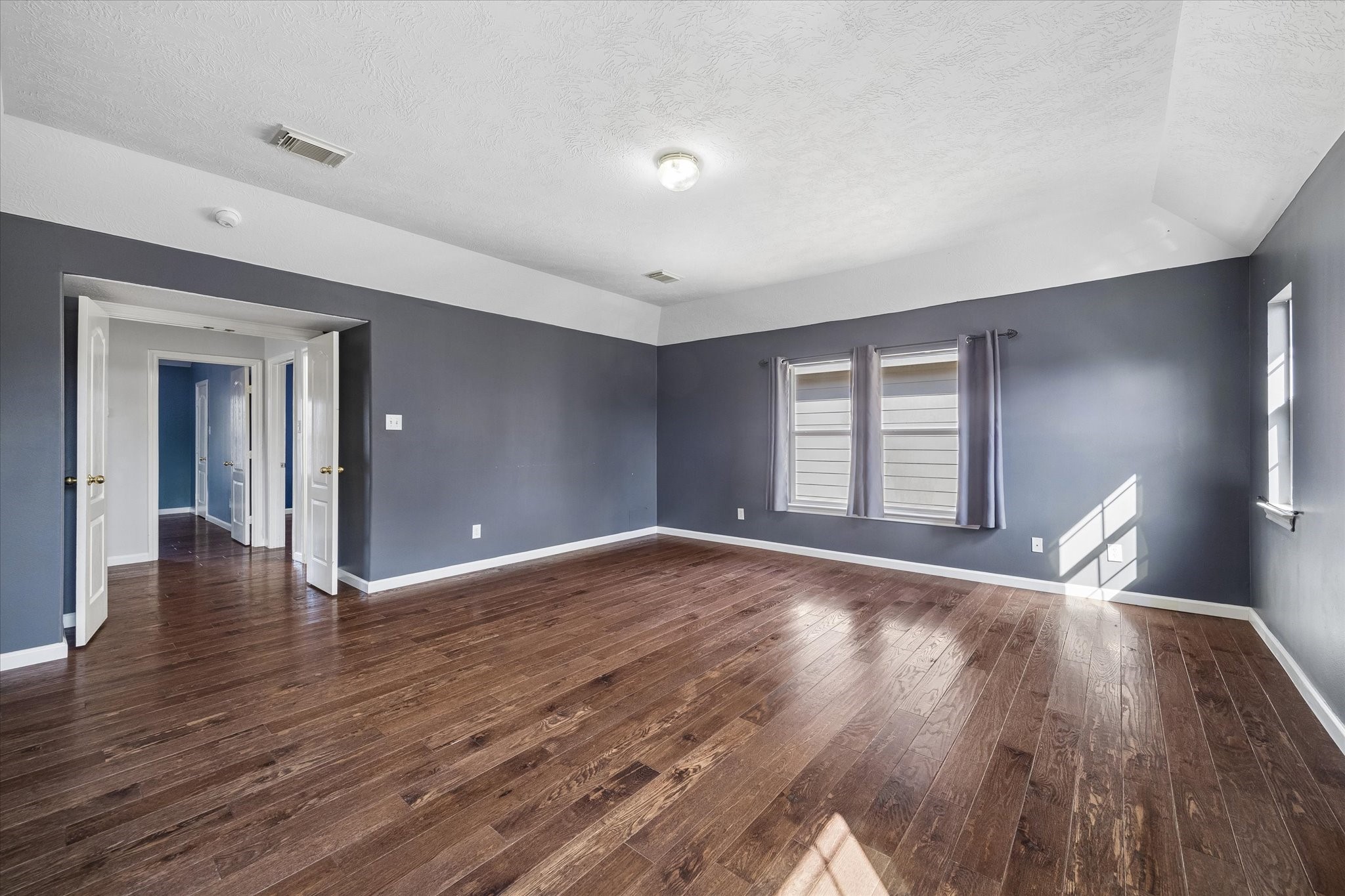 REAL NATURAL WOOD FLOORS run throughout the second floor - NO CARPET!