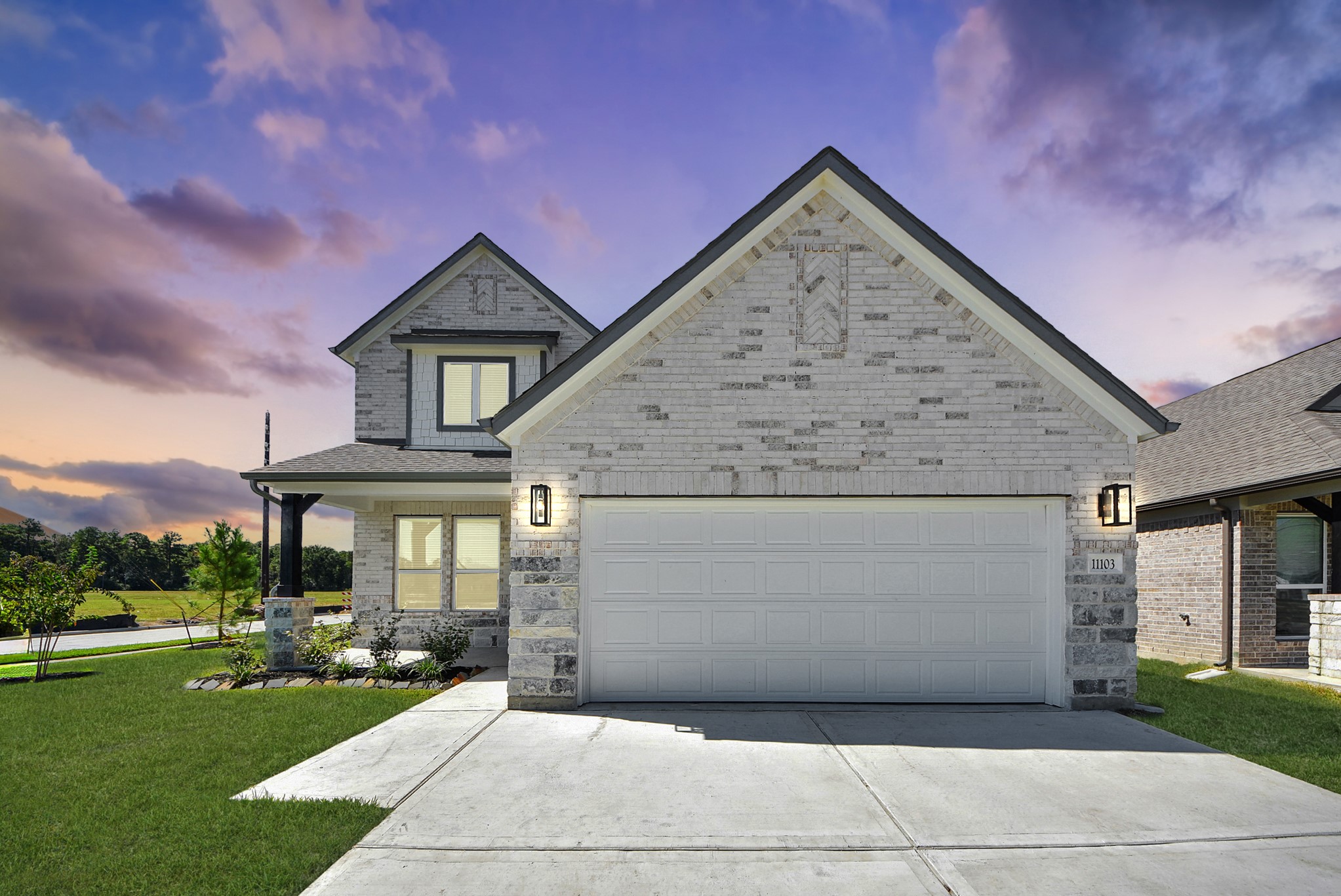 Welcome home to 11103 Tulip Ridge Trail.