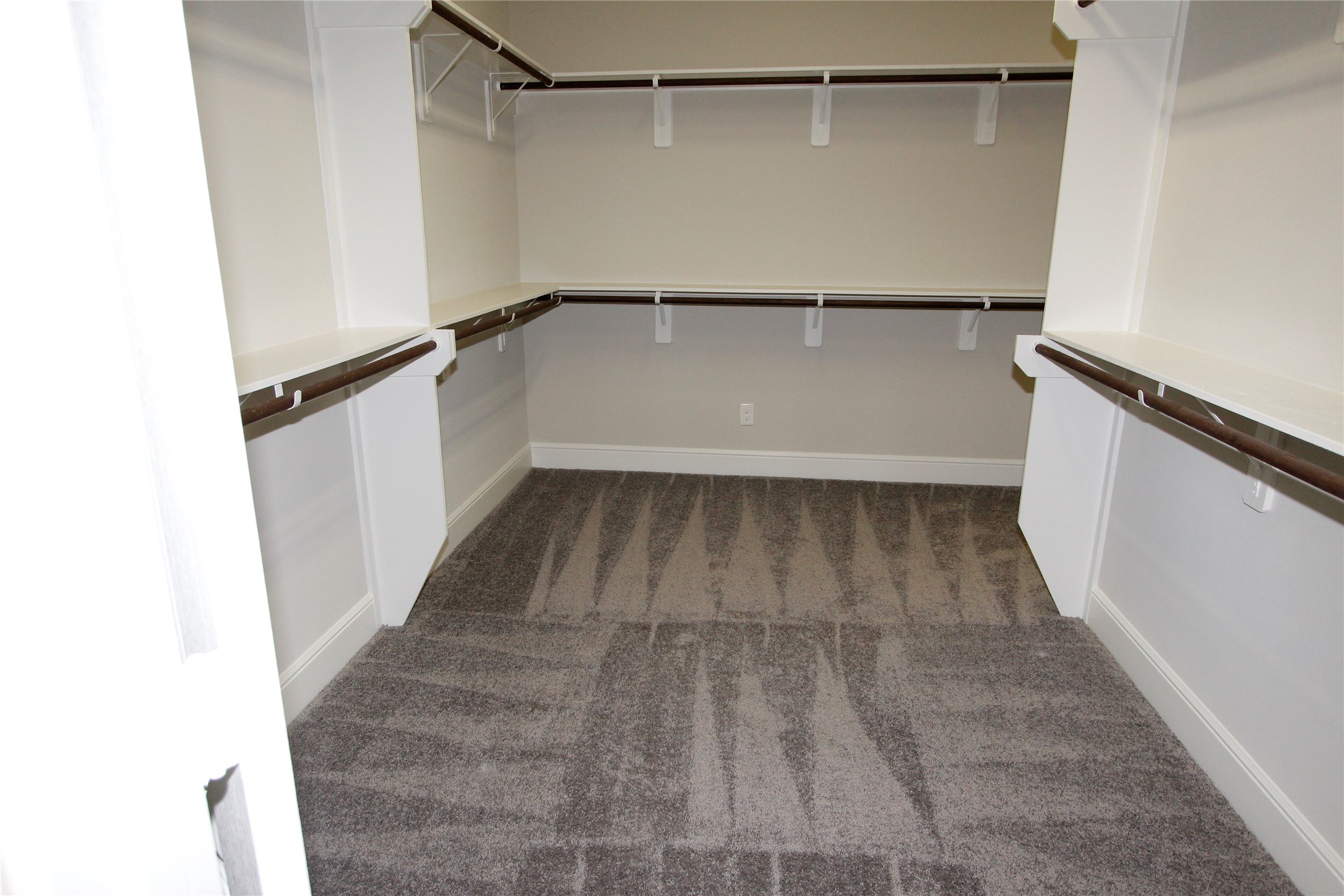 Second section of huge master closet