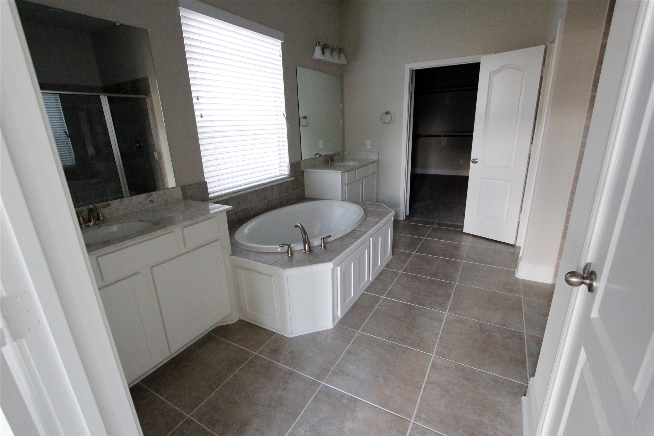 Second sink in the master bathroom