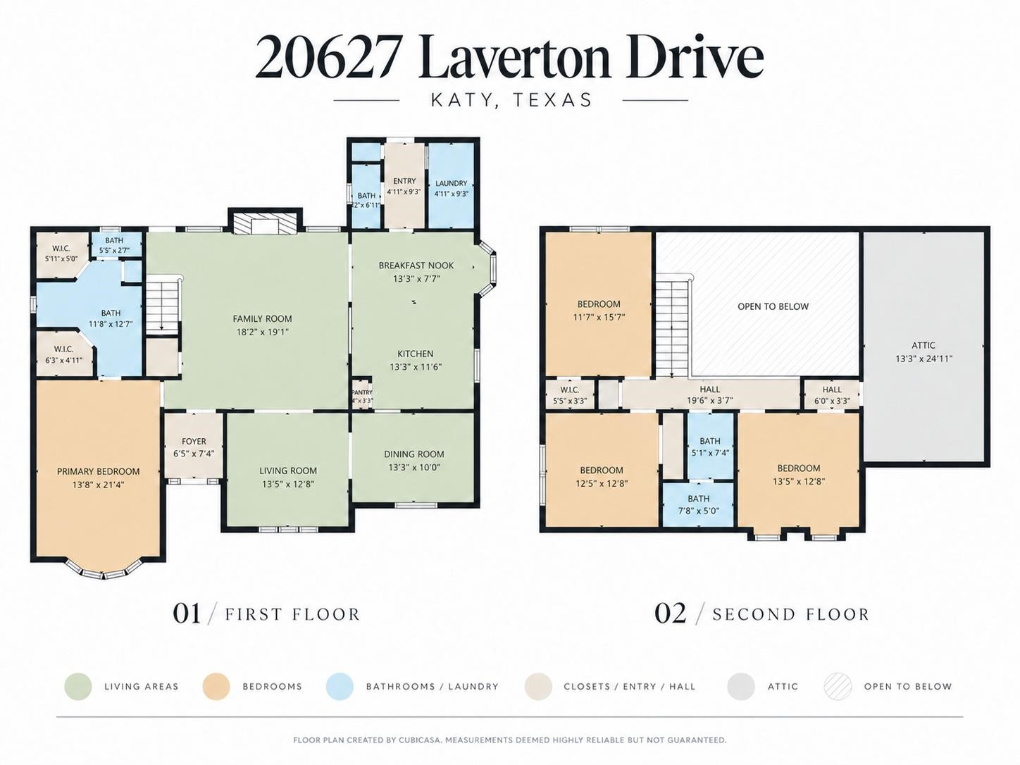 1st & 2nd floor lay outs