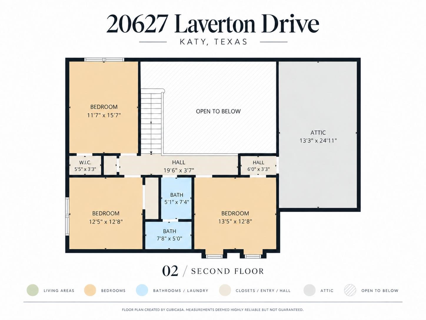 2nd floor lay out