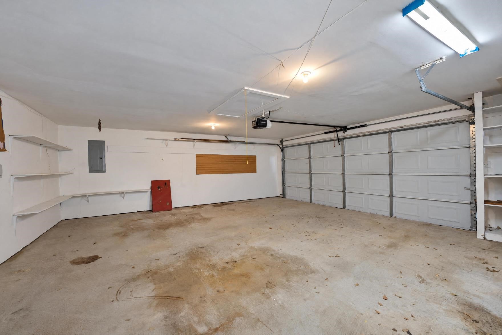 Another view of the two+ car garage