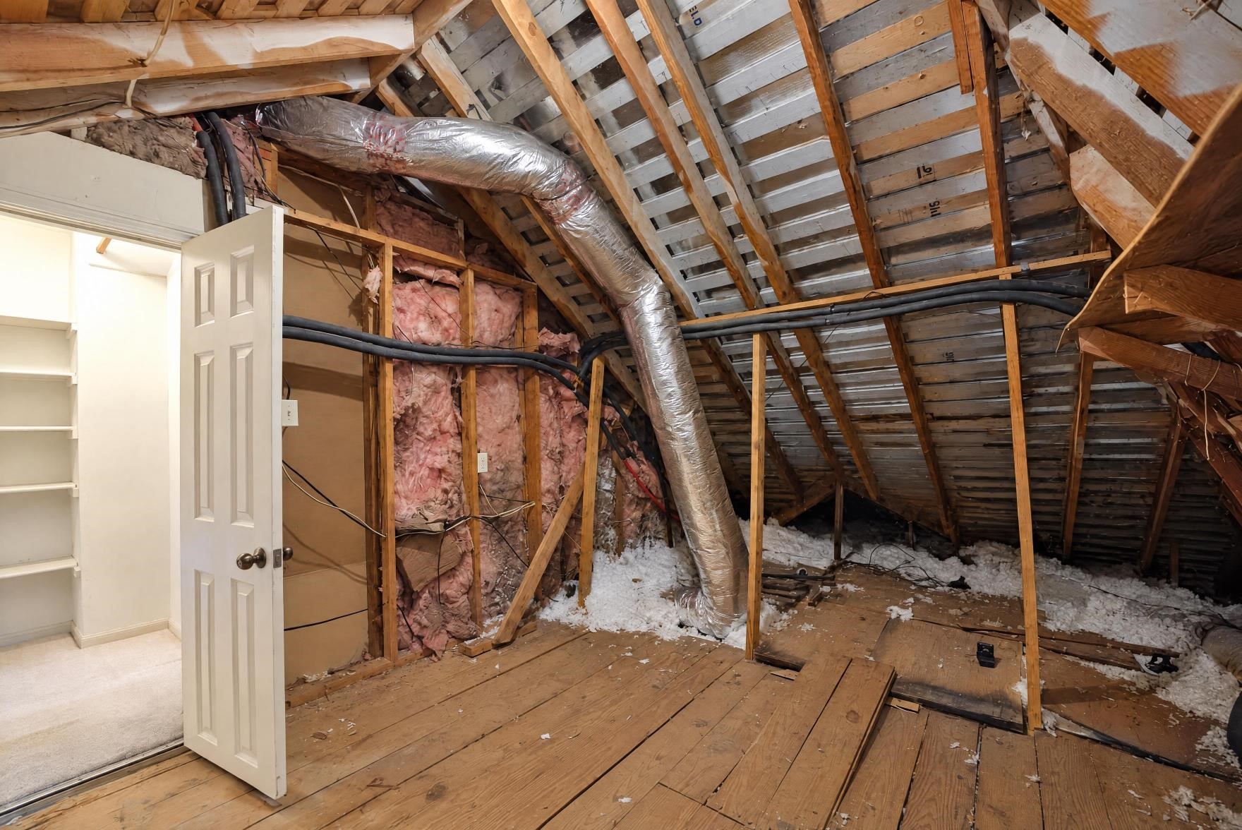 Walk in storage off one of the secondary bedrooms