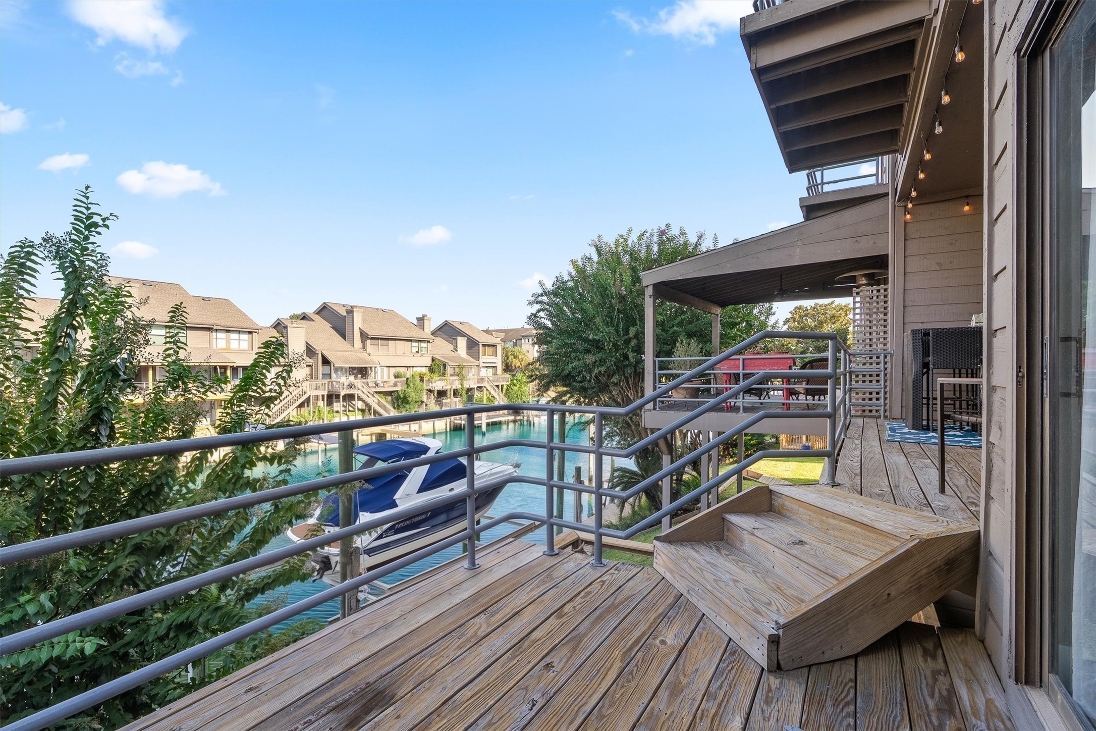Shaded balcony spaces ideal for afternoon relaxation.