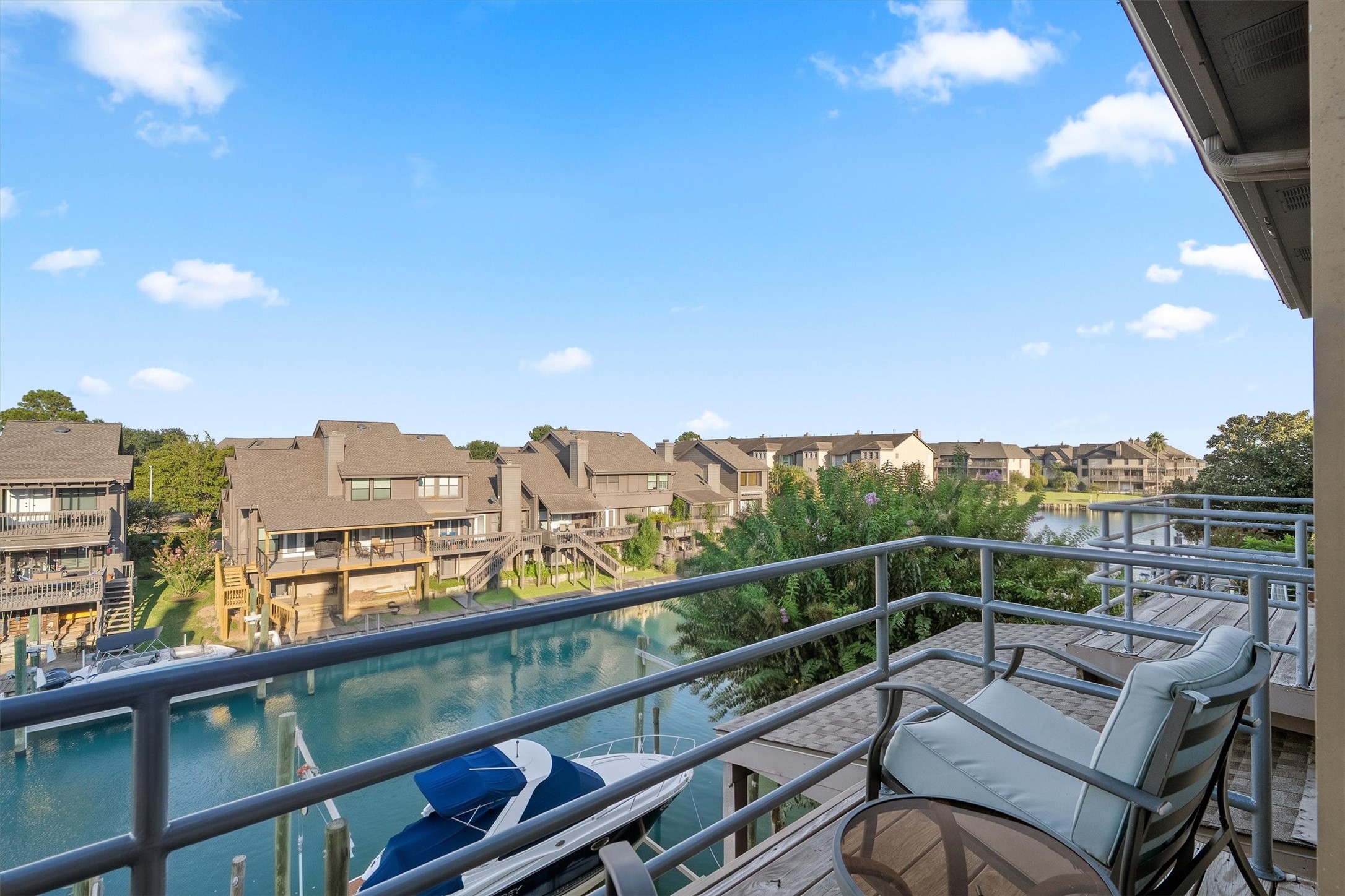 Beautiful canal views from every level.