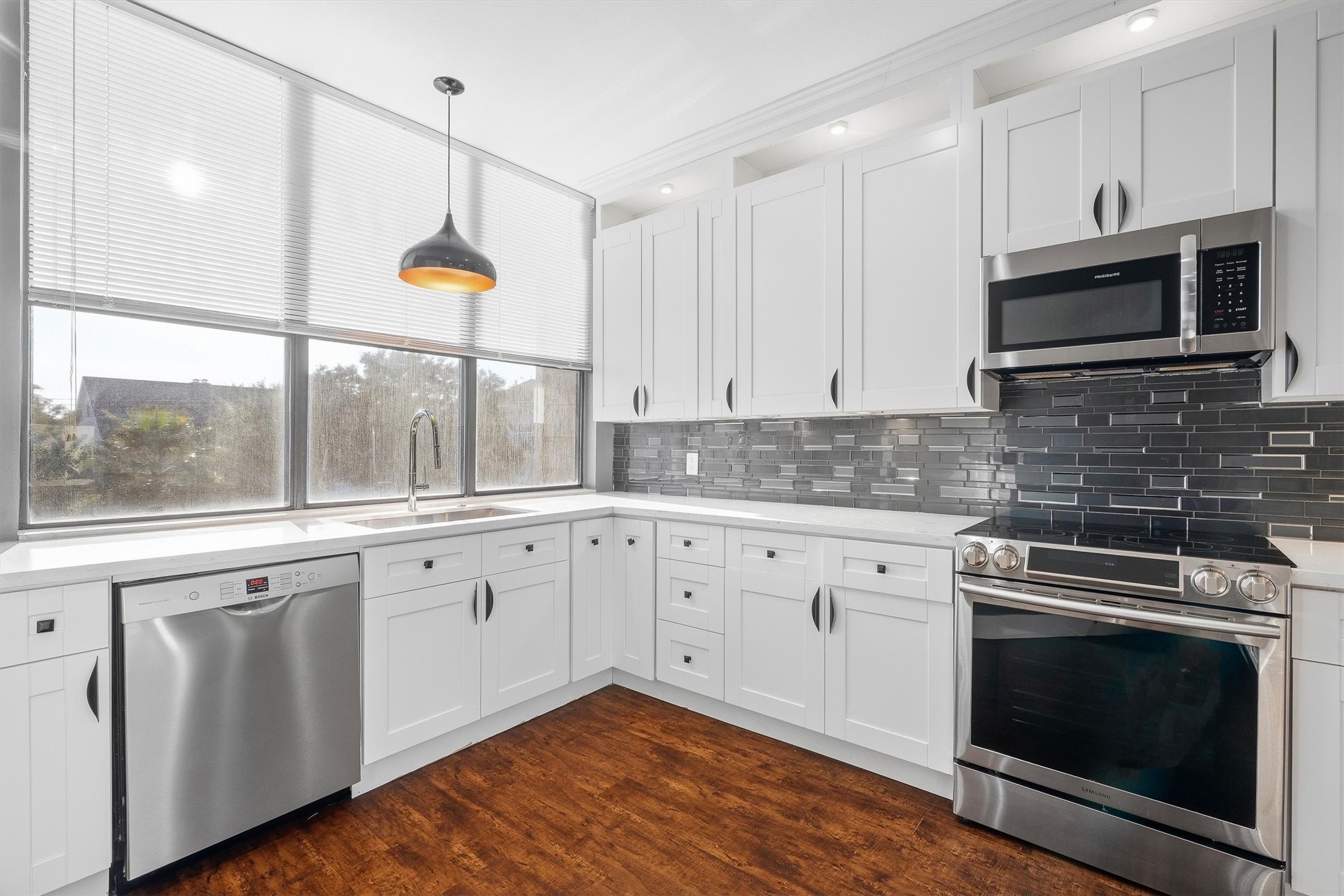 Chef-inspired kitchen with sleek modern design elements.