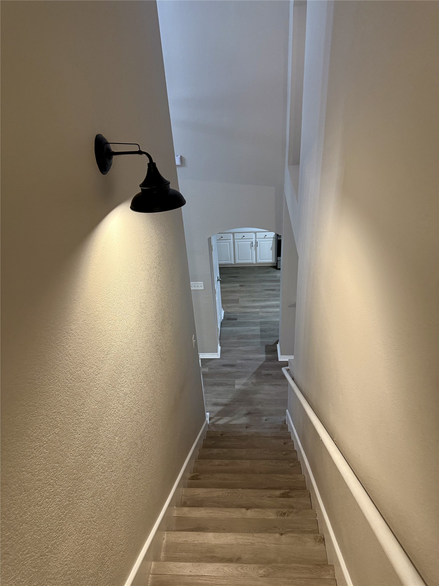 Lighted Tiled Stairwell