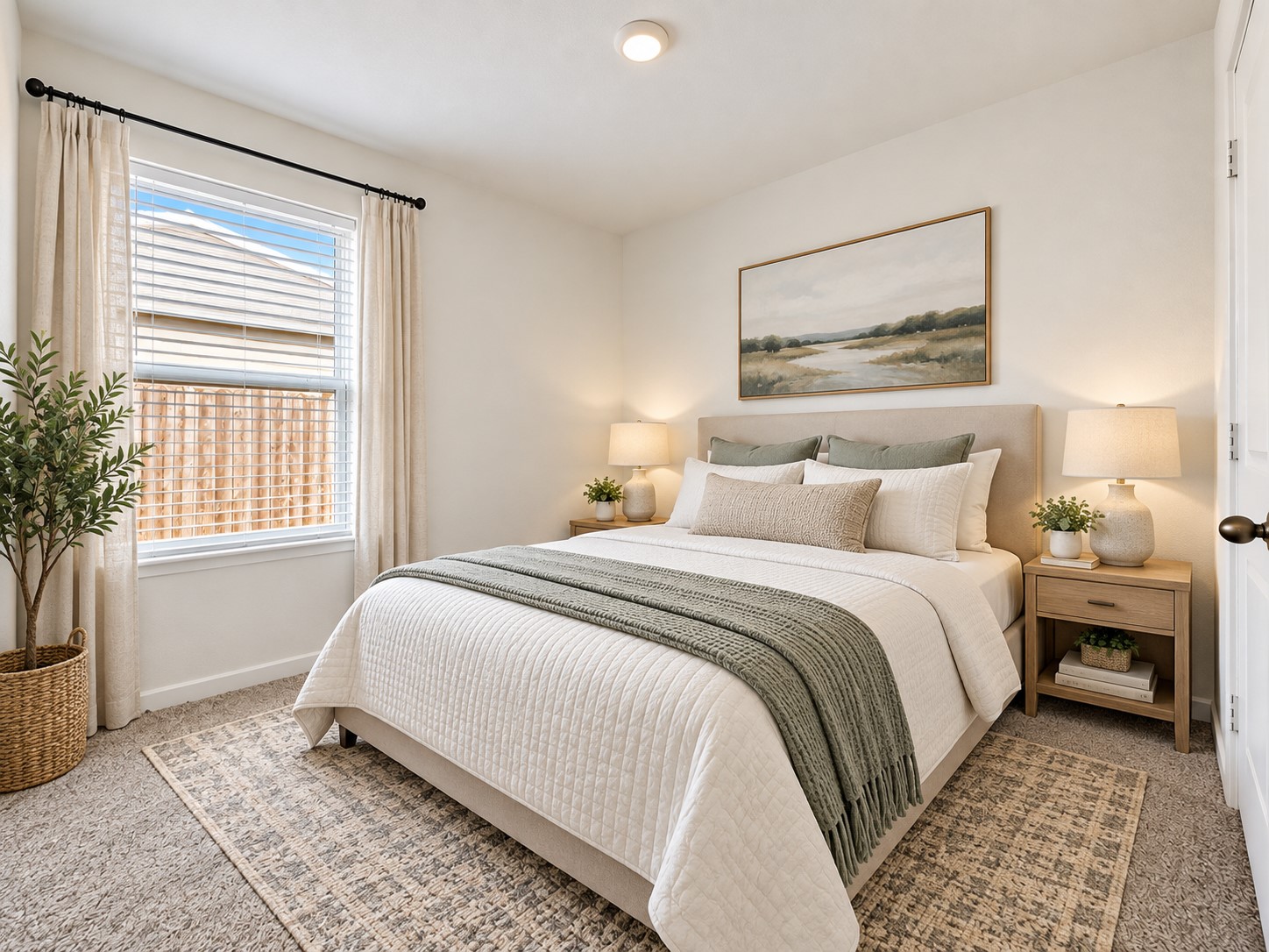 Another secondary bedroom or flex space.
This photo is virtually staged.