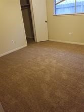 Secondary bedrooms all have walkin closets