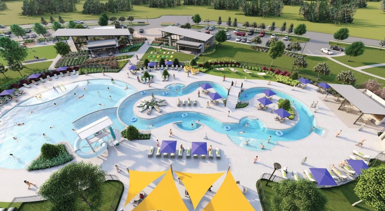 Enjoy resort-style living with the community's incredible lazy river, pool, and water park amenities. All this amenity free to use when you live in this house