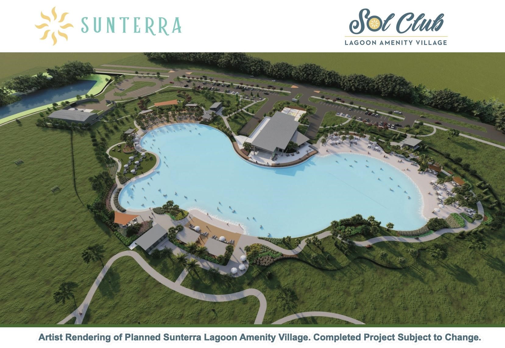 Experience the stunning Crystal Lagoon in Sunterra! Enjoy resort-style living with the community's incredible lazy river, pool, and water park amenities. All this amenity free to use when you live in this house