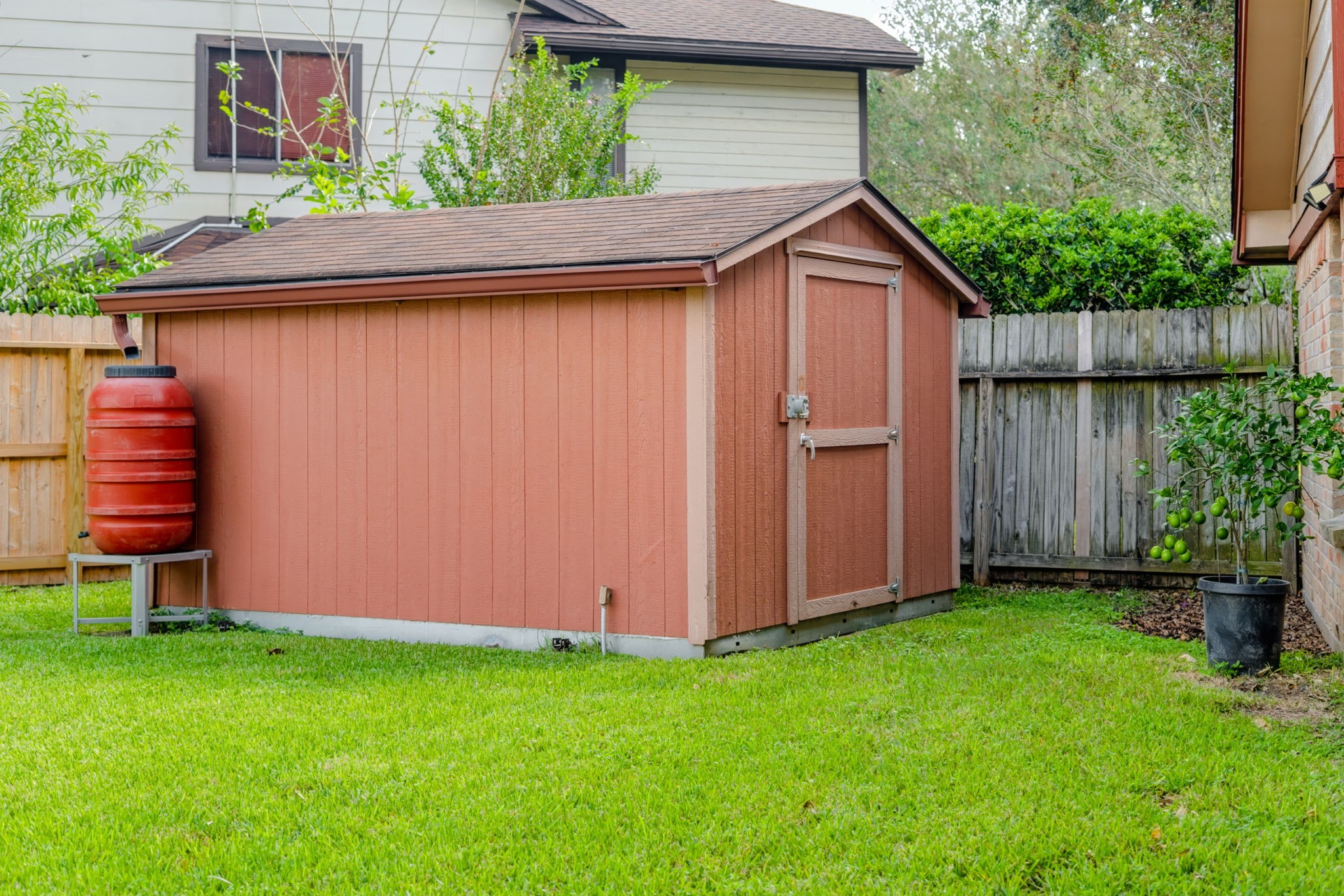 Seeing is believing! This impressive 12' x 10' Tuff shed is climate-controlled and offers endless possibilities as a workshop, hobby space, or private home office.