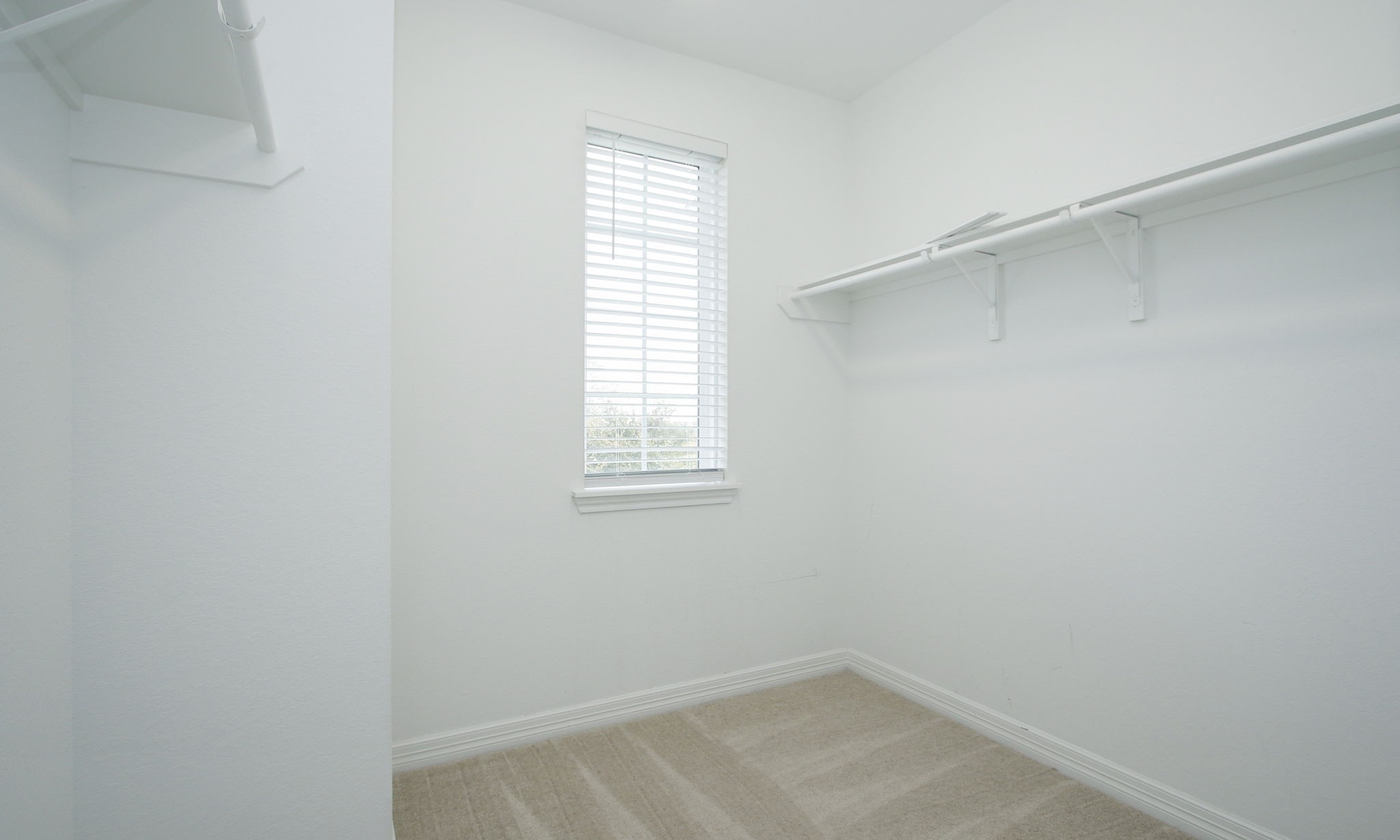 large walk-in closet