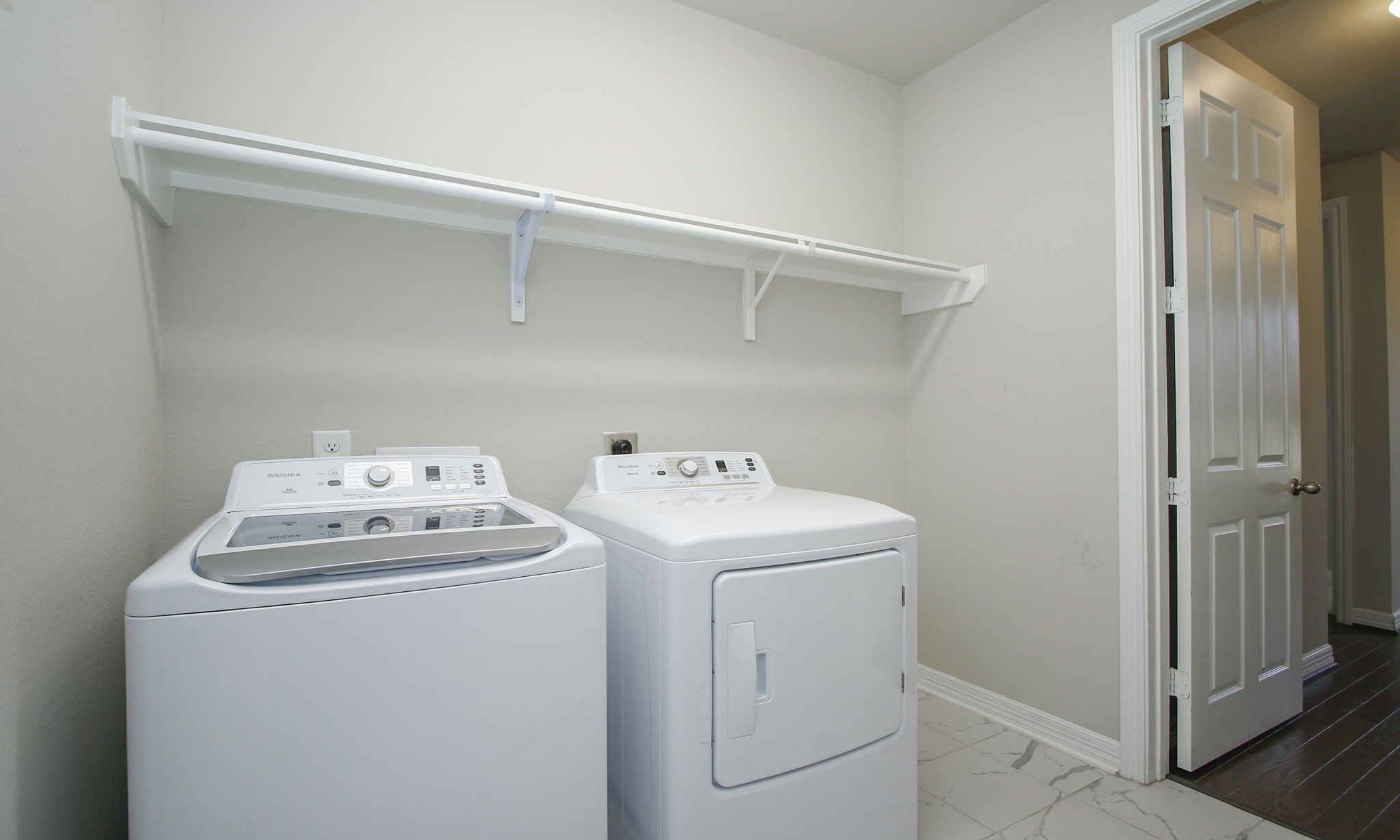 laundry room on first floor
