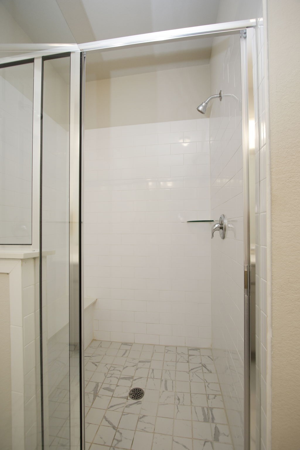 Separate shower