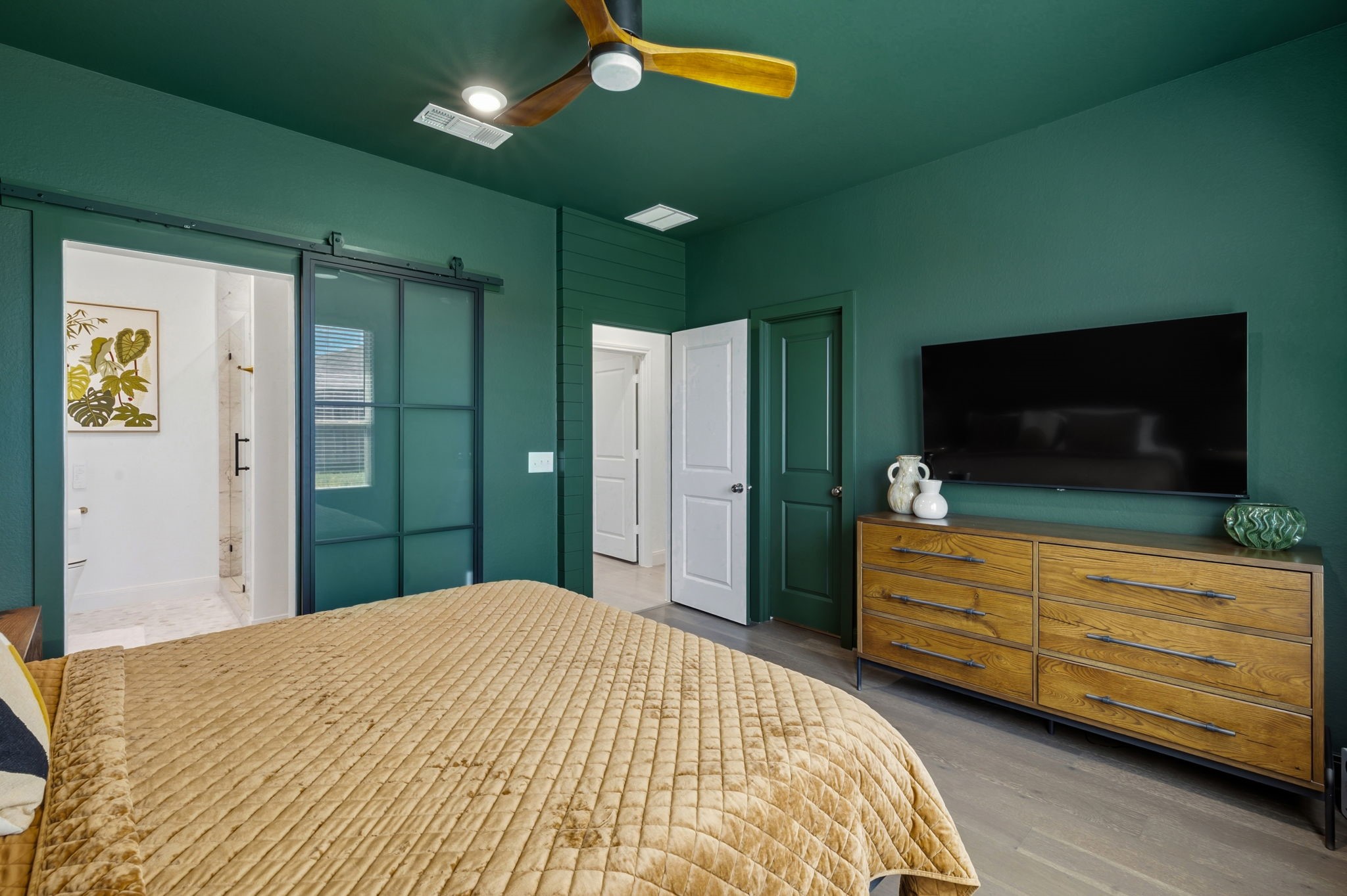 PRIMARY BEDROOM - Stylish and spacious