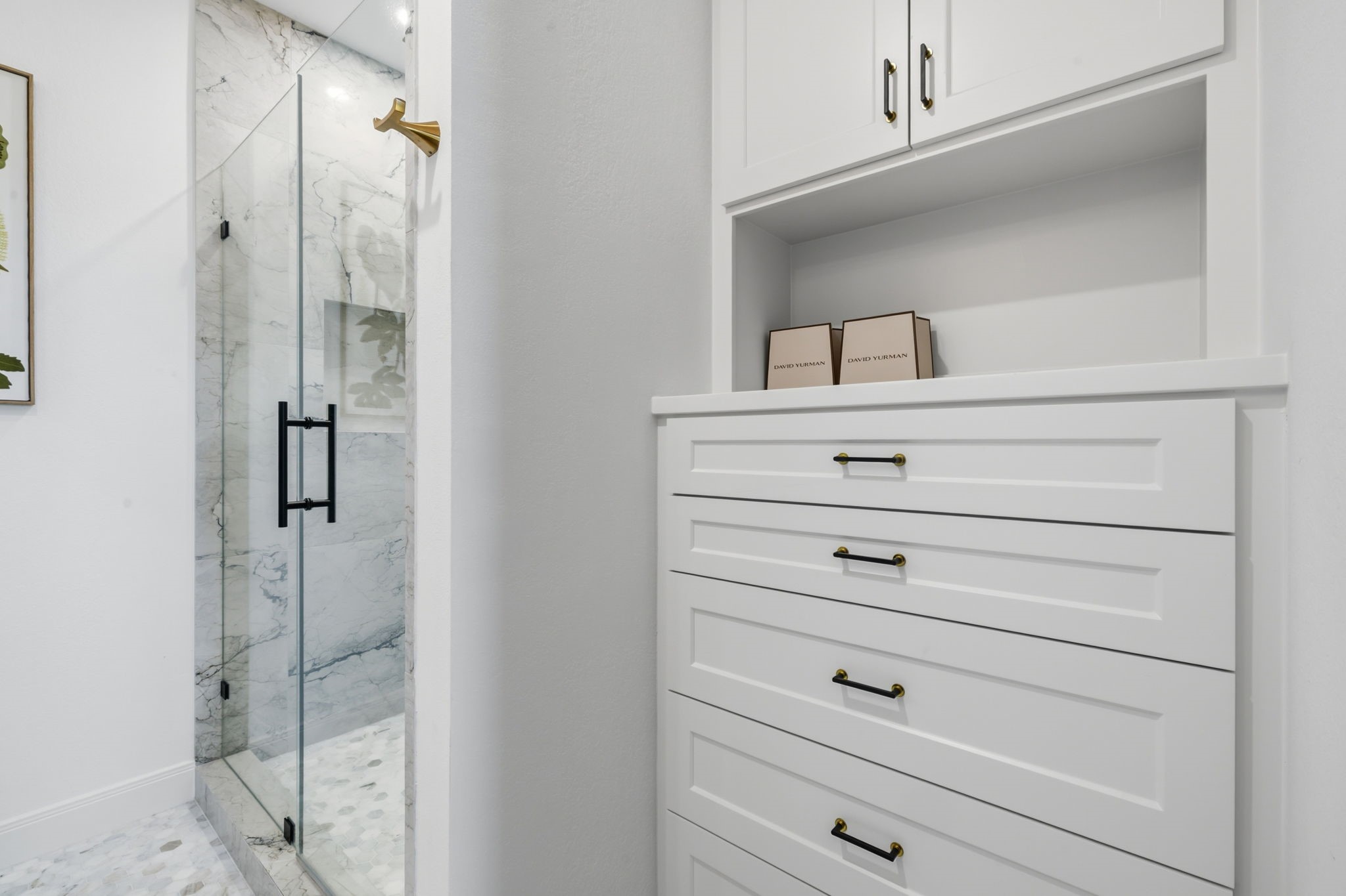 Extra storage with built ins