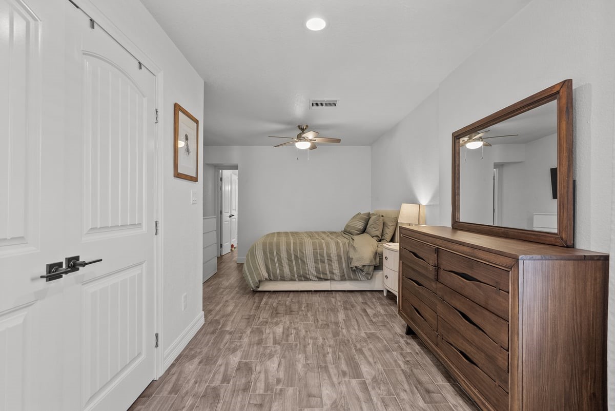 Secondary Bedroom at the Back of the Home