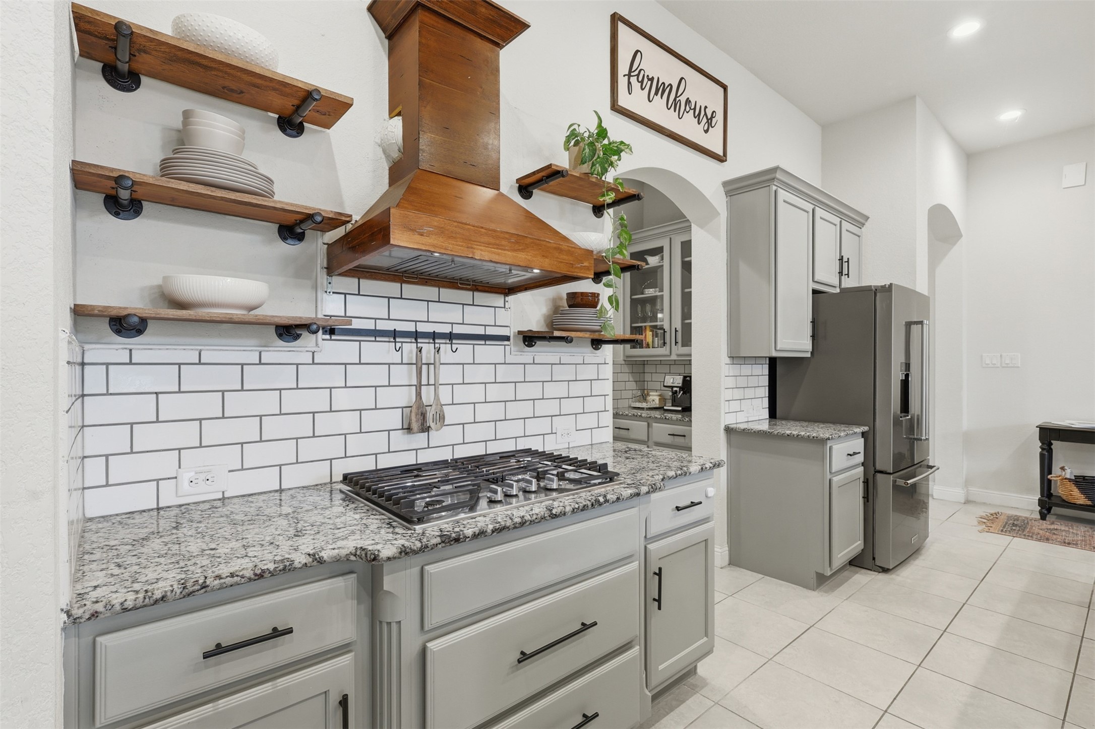 Abundant storage and generous counter space make meal prep and entertaining effortless.