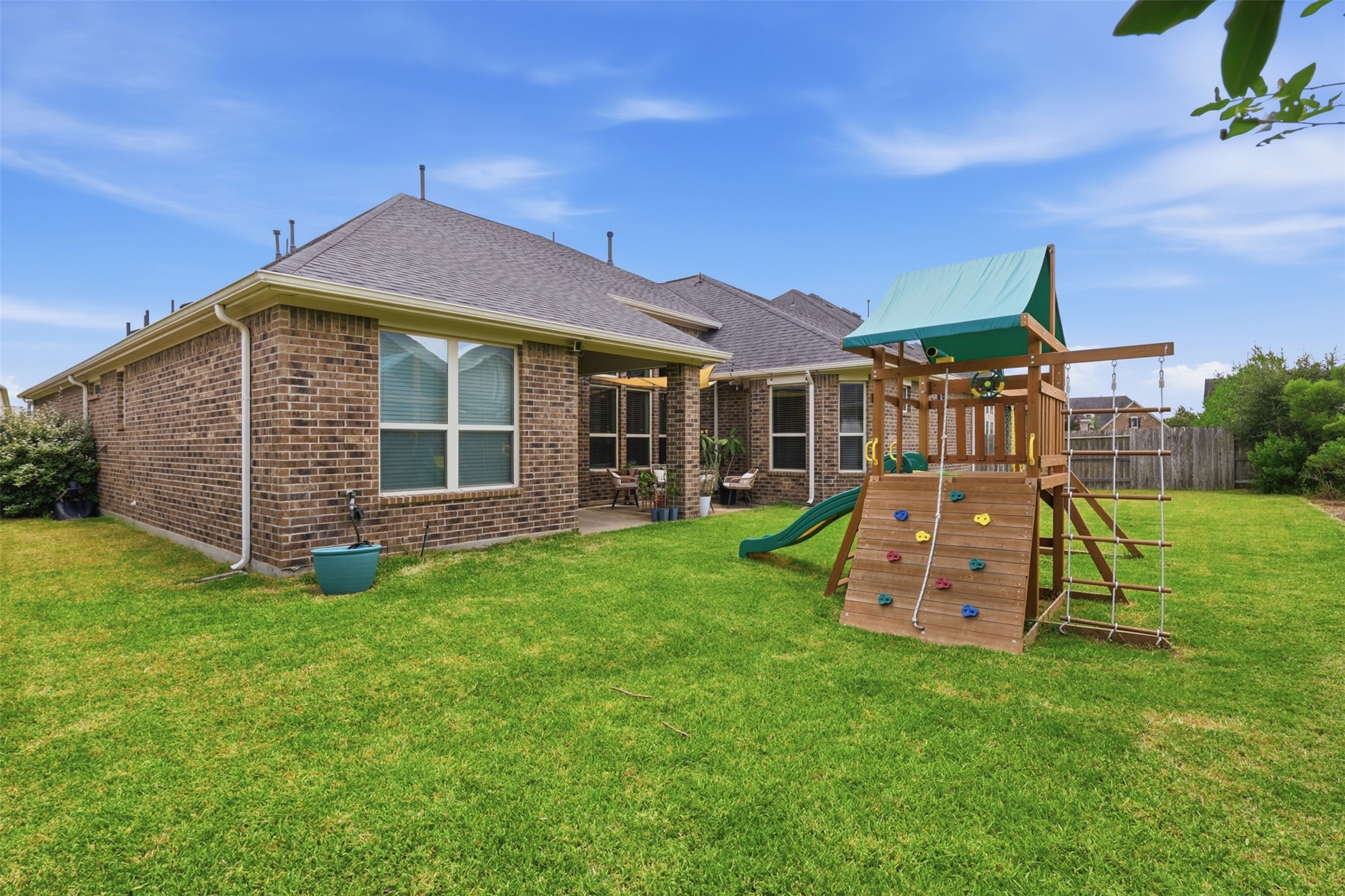 Spacious backyard ready for entertaining, pets, or future outdoor additions.
