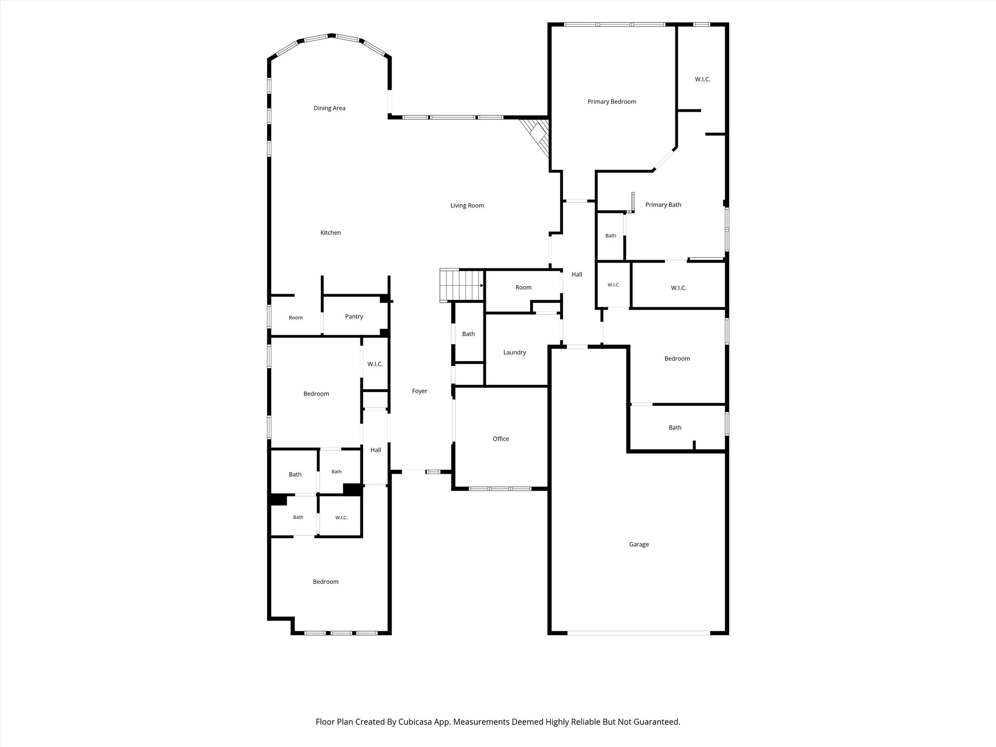Downstairs Floor plan