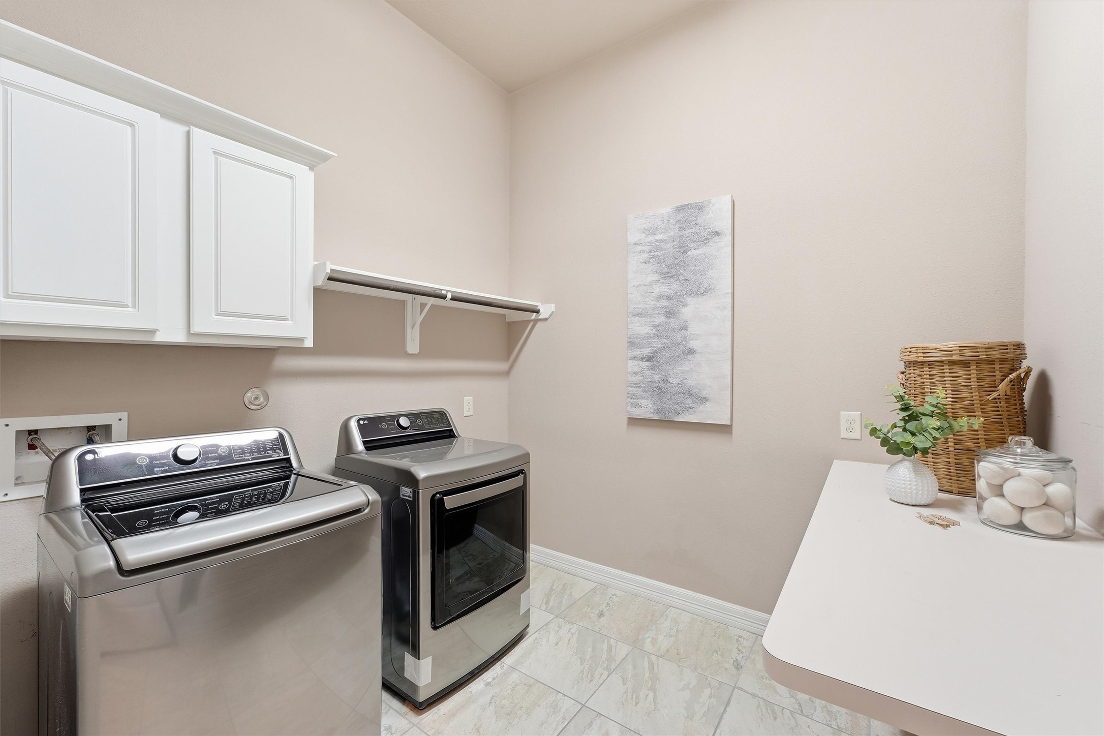 Utility Room with Folding Station