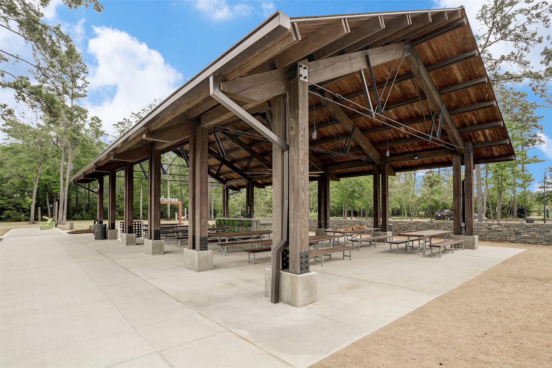 The Hearth Outdoor Kitchen & Gathering Area