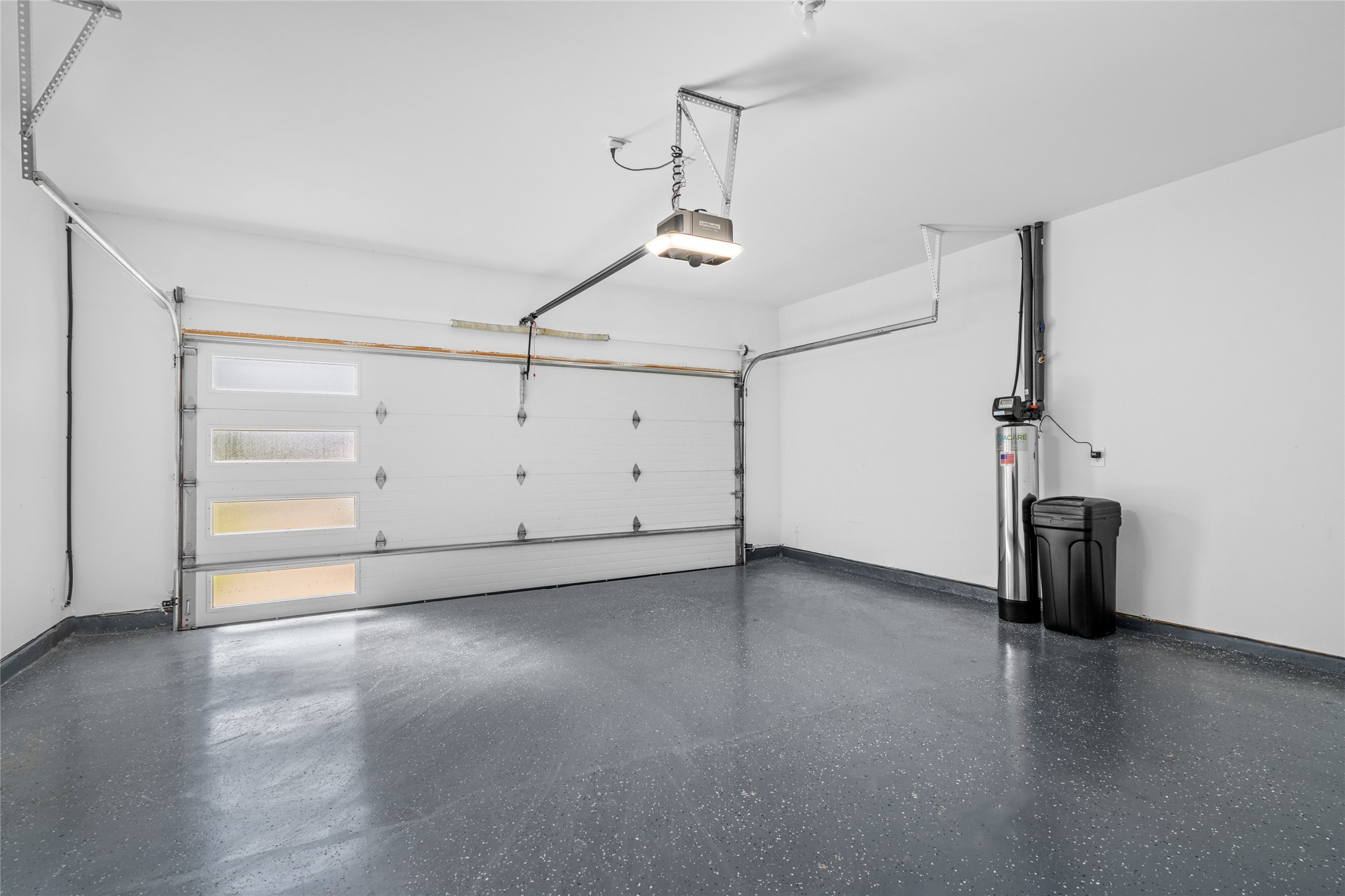 Epoxy flooring and reverse osmosis water filter