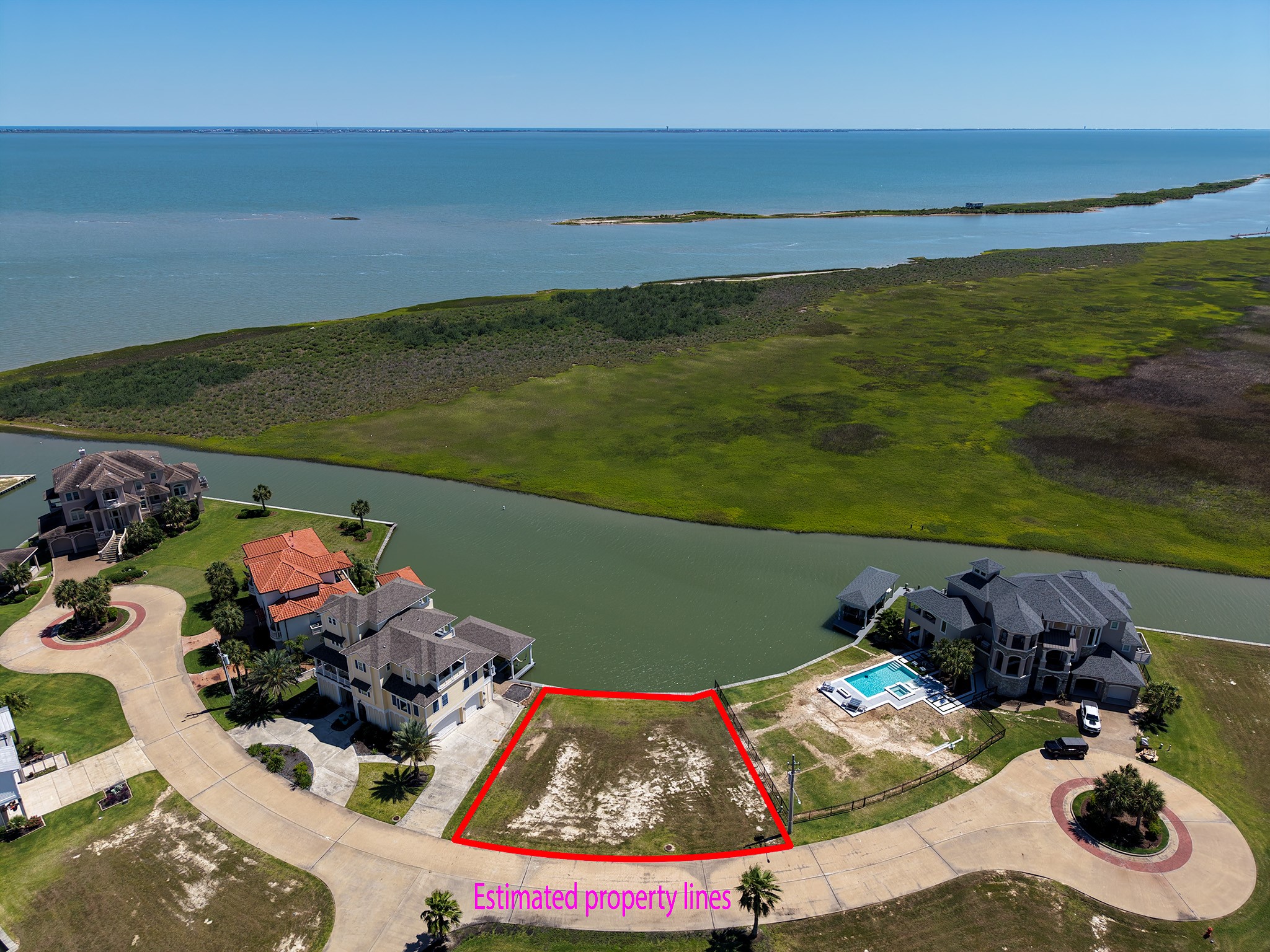 Gorgeous bayfront location on West Galveston Bay & the Harborwalk South Channel with direct access to the Intracoastal Waterway Gorgeous bayfront location on West Galveston Bay & the Harborwalk South Channel with direct access to the Intracoastal Waterway