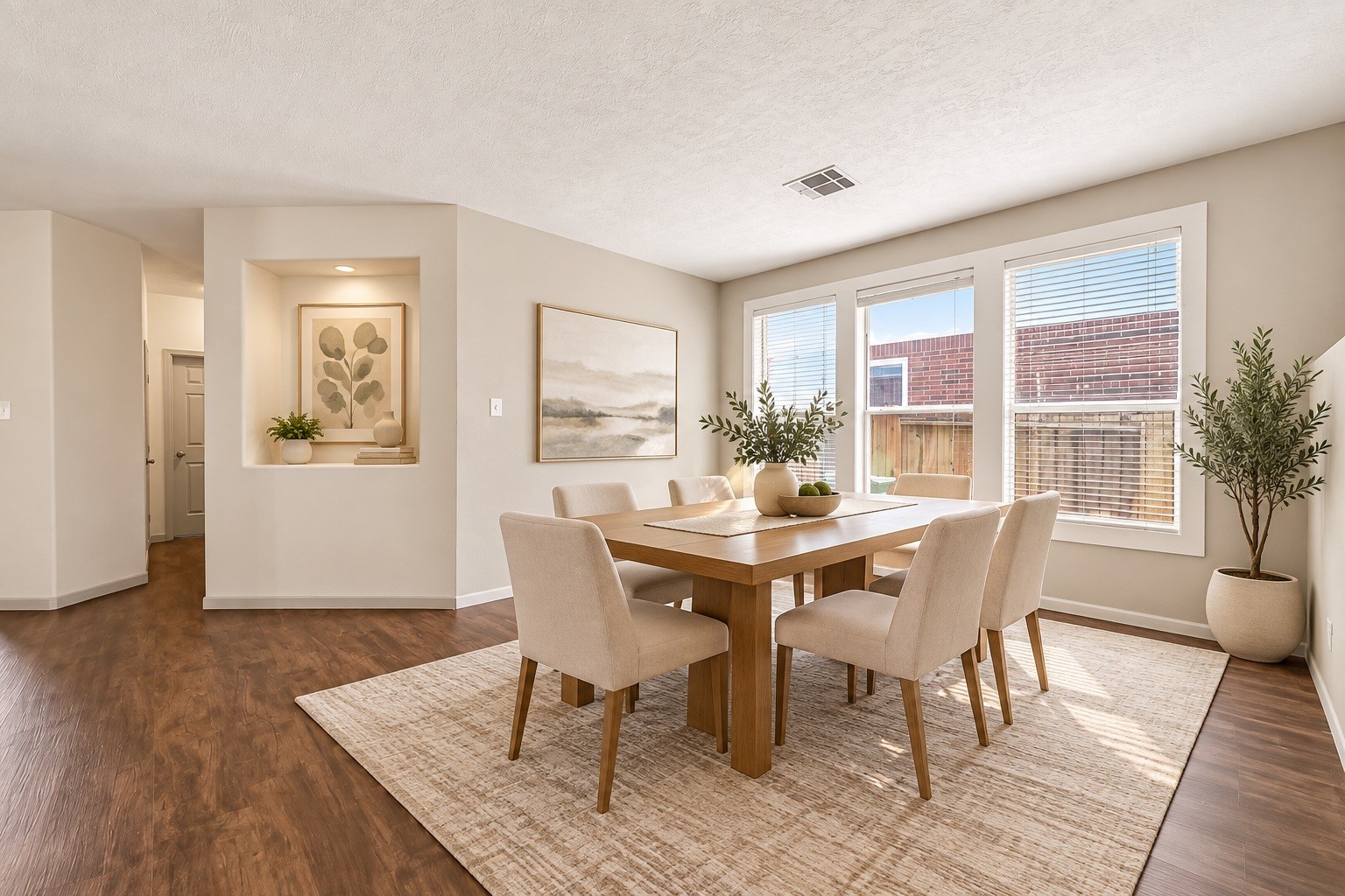 Virtual staging