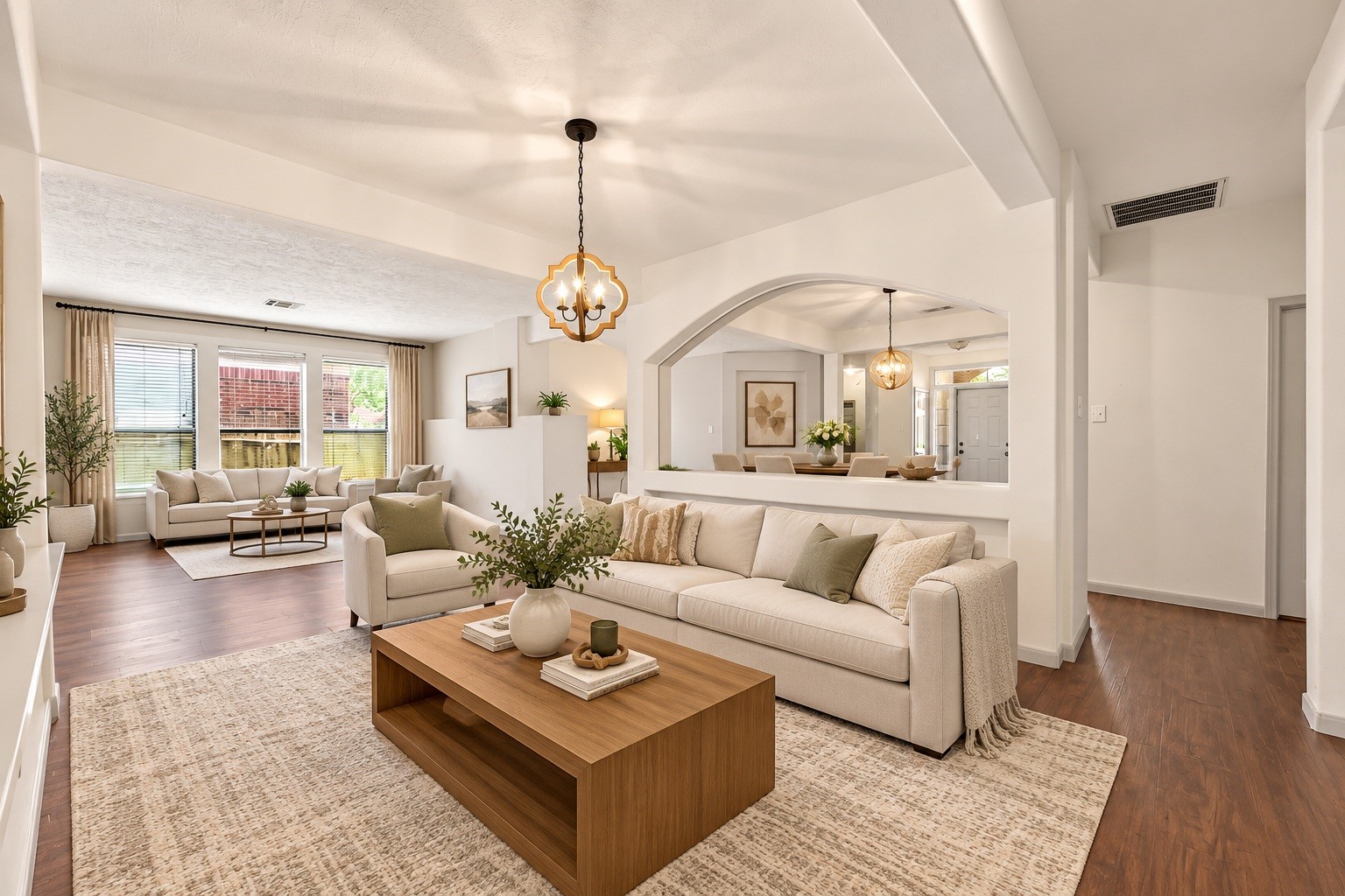 Virtual staging