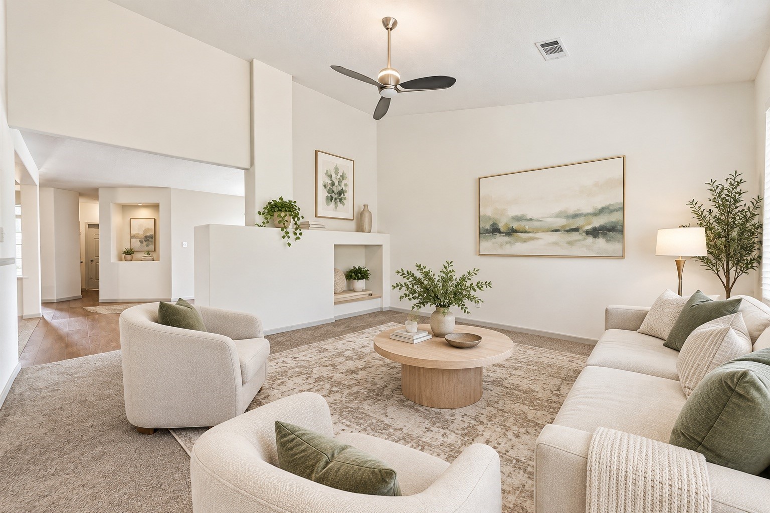 Virtual staging