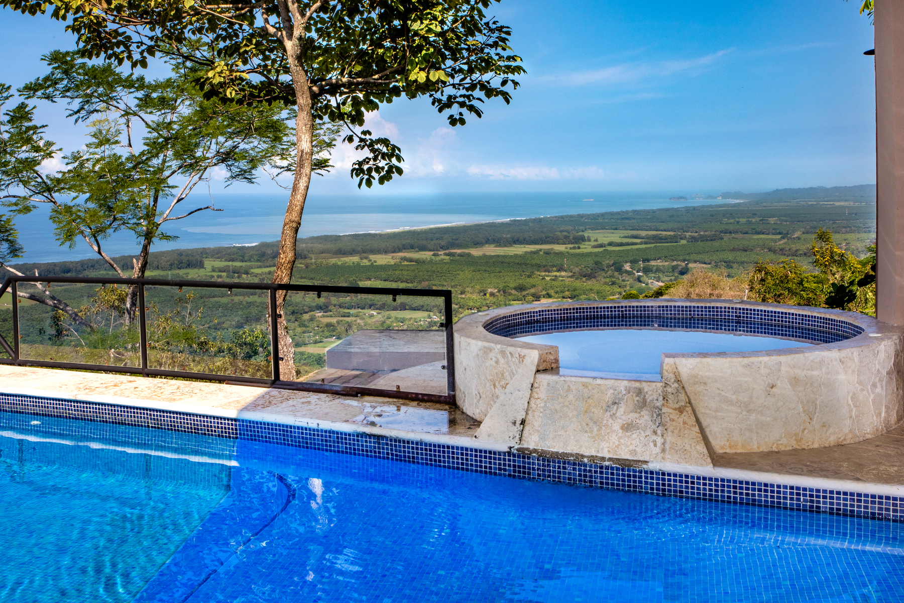 Morningstar Ranch Rio Rico 210 acre mountain top rain forest ranch Rancho Rico, Zacatona, Matapalo ...
