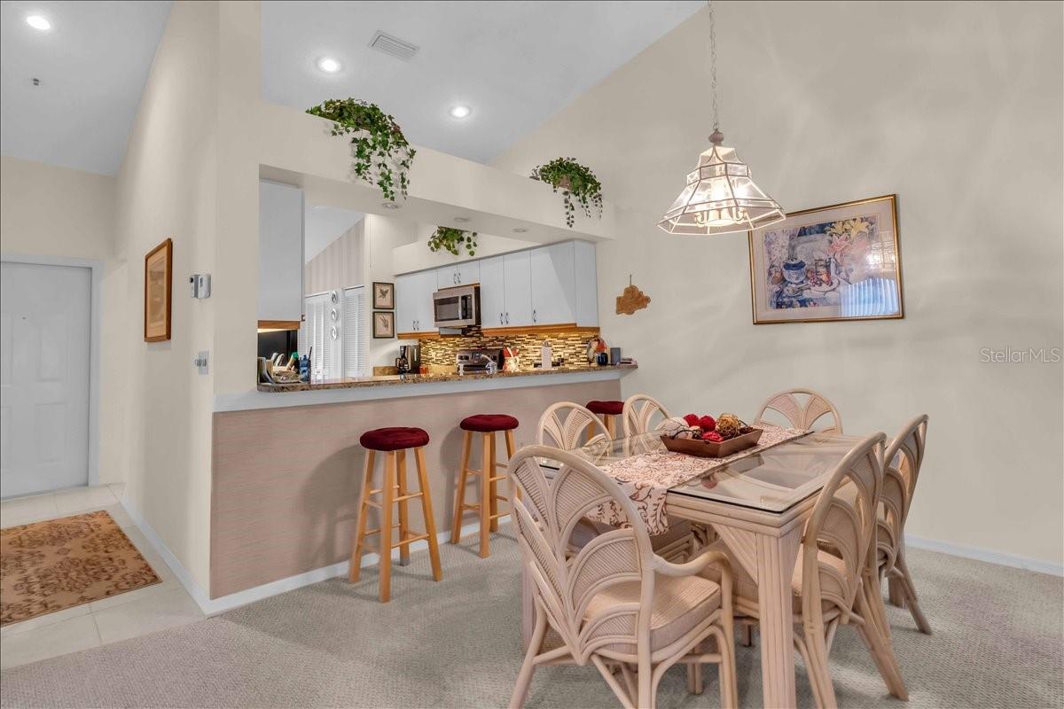 dining room area
