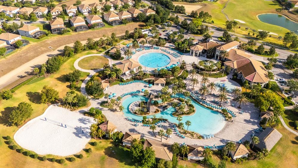 Beach Volleyball, Lazy River, Pools, Clubhouse