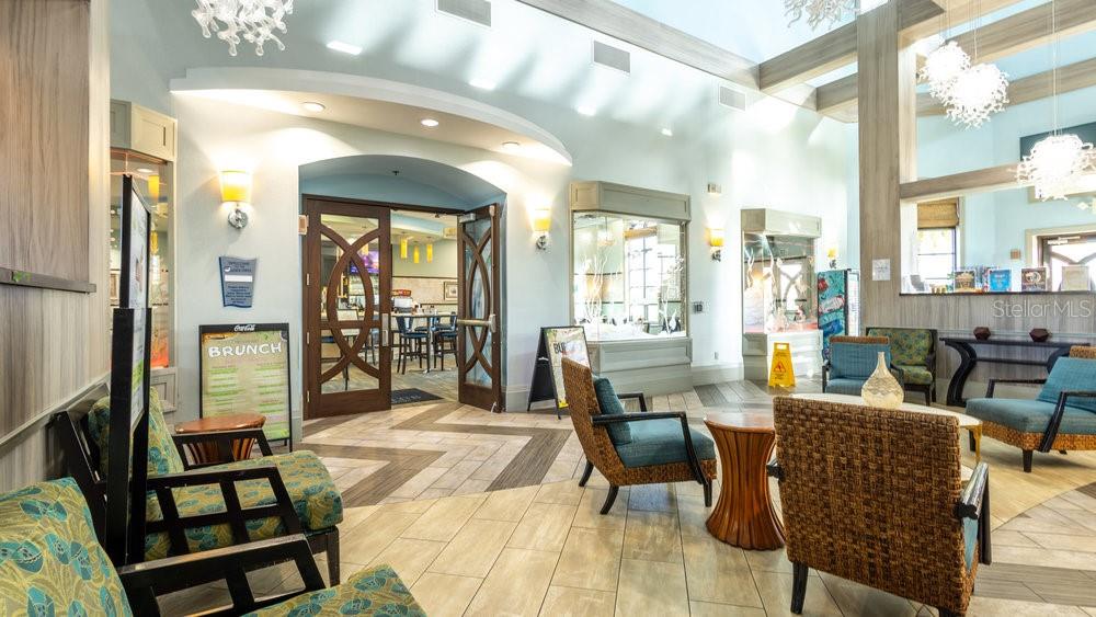 Clubhouse Lobby Oasis Etery Entry