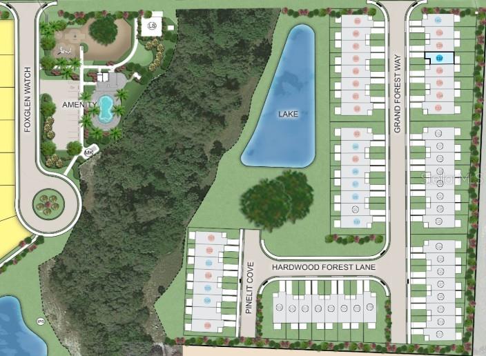 7162 Grand Forest Way Site Map
