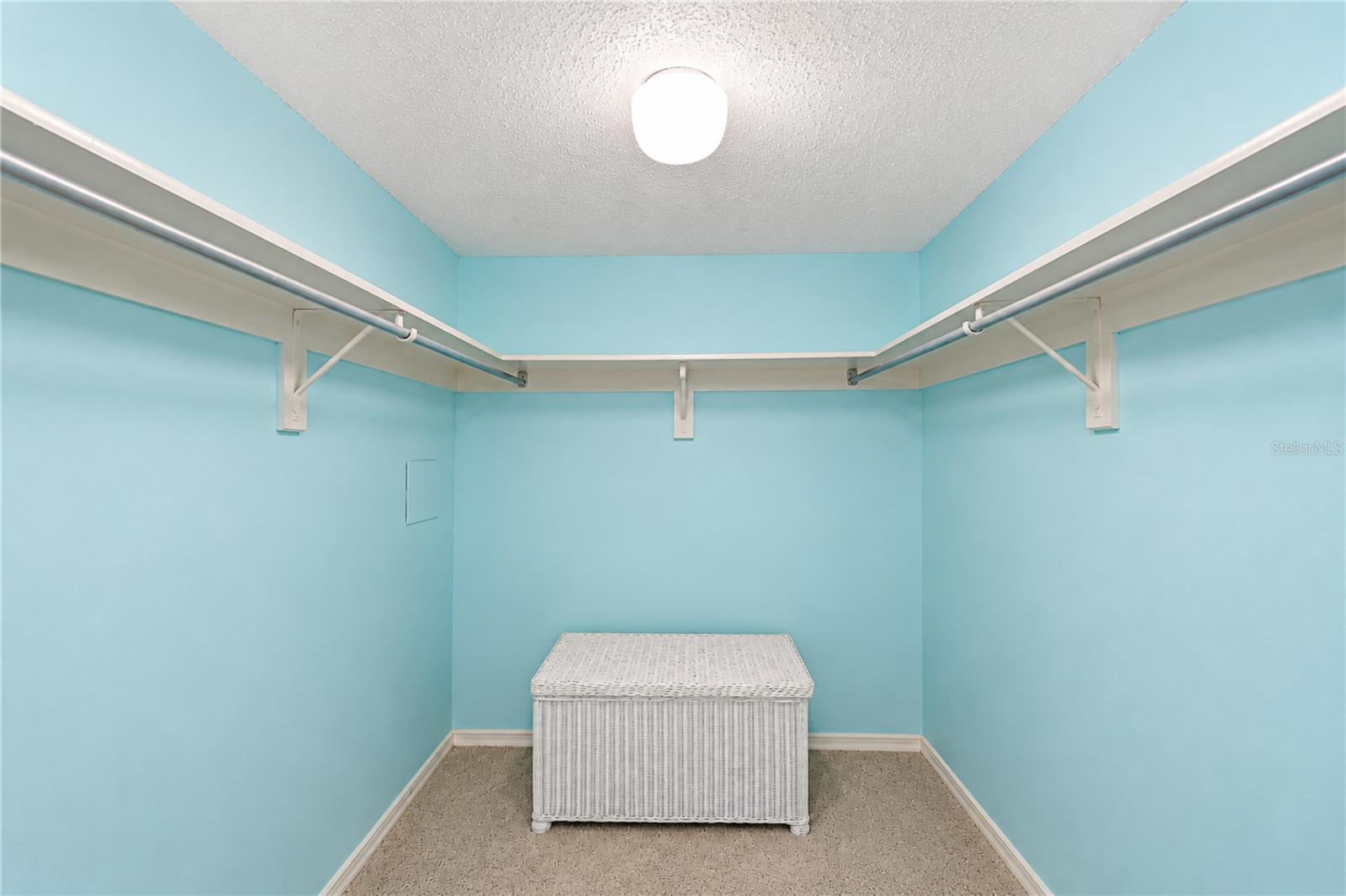 Primary walk-in closet