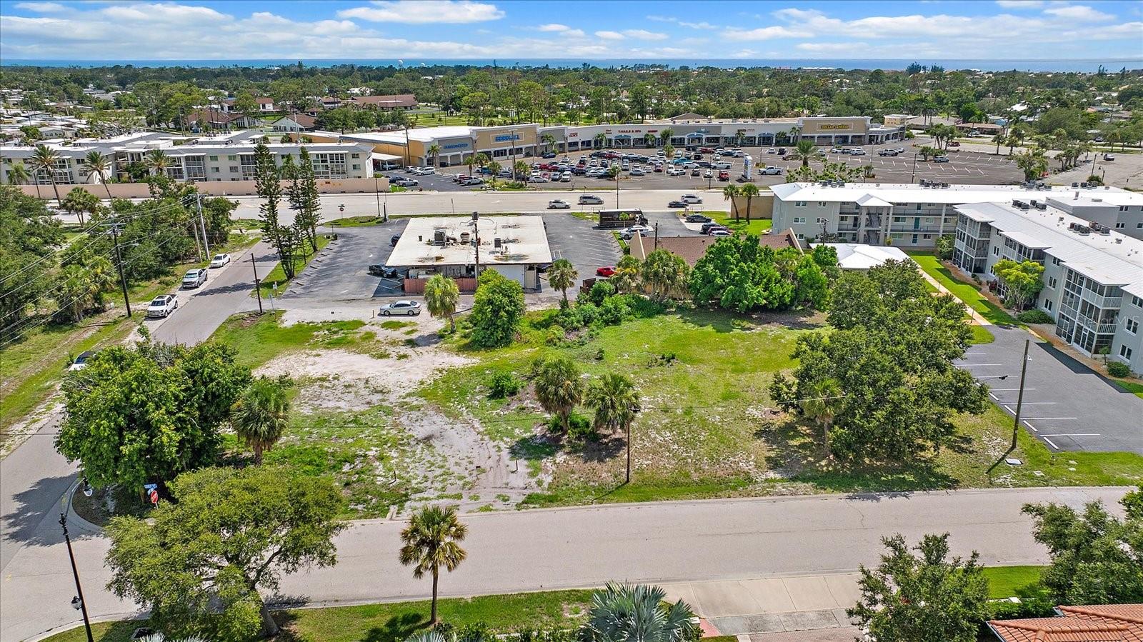 Aerial view of the lot Aerial view of the lot