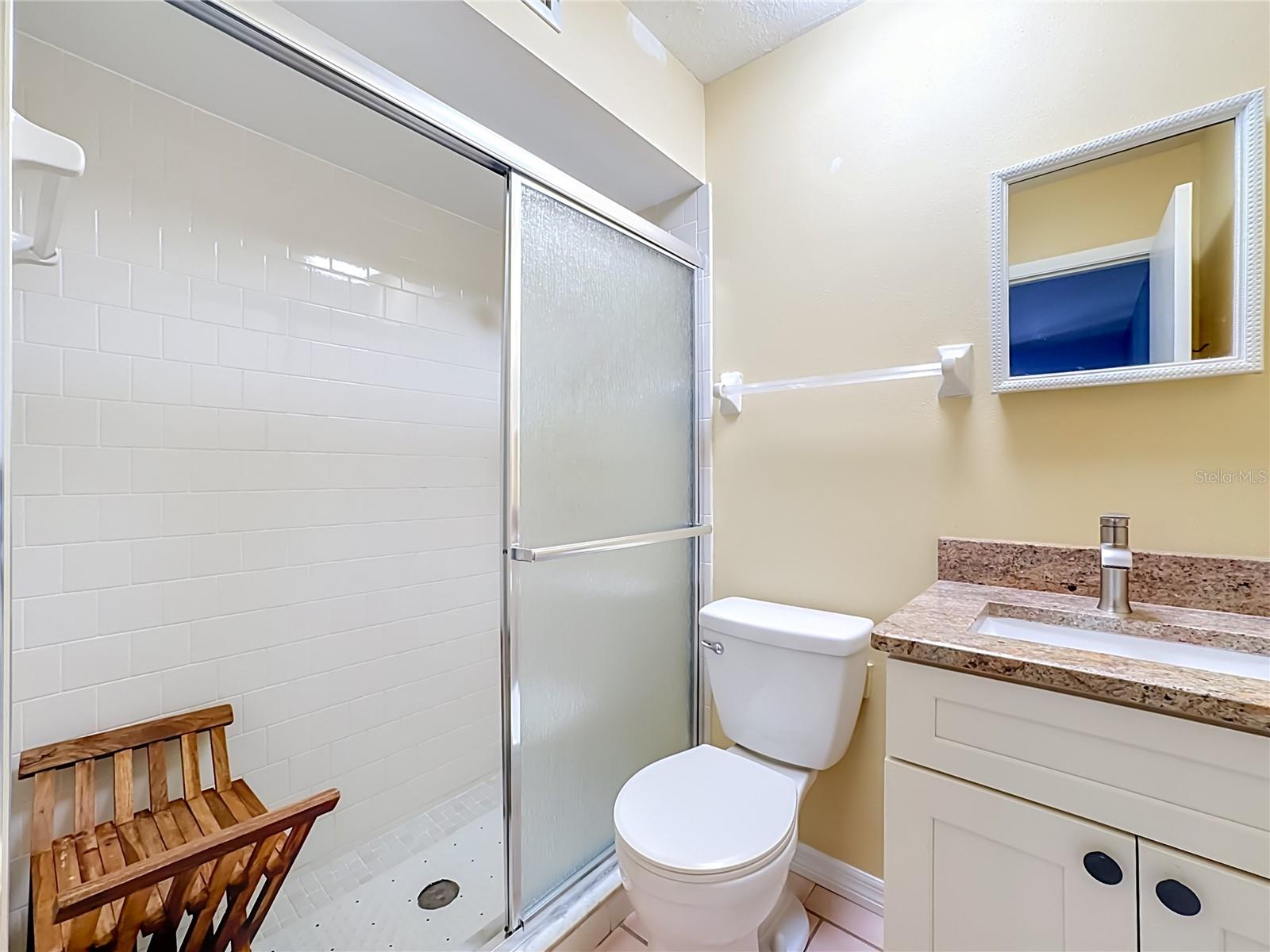Private owners suite bath