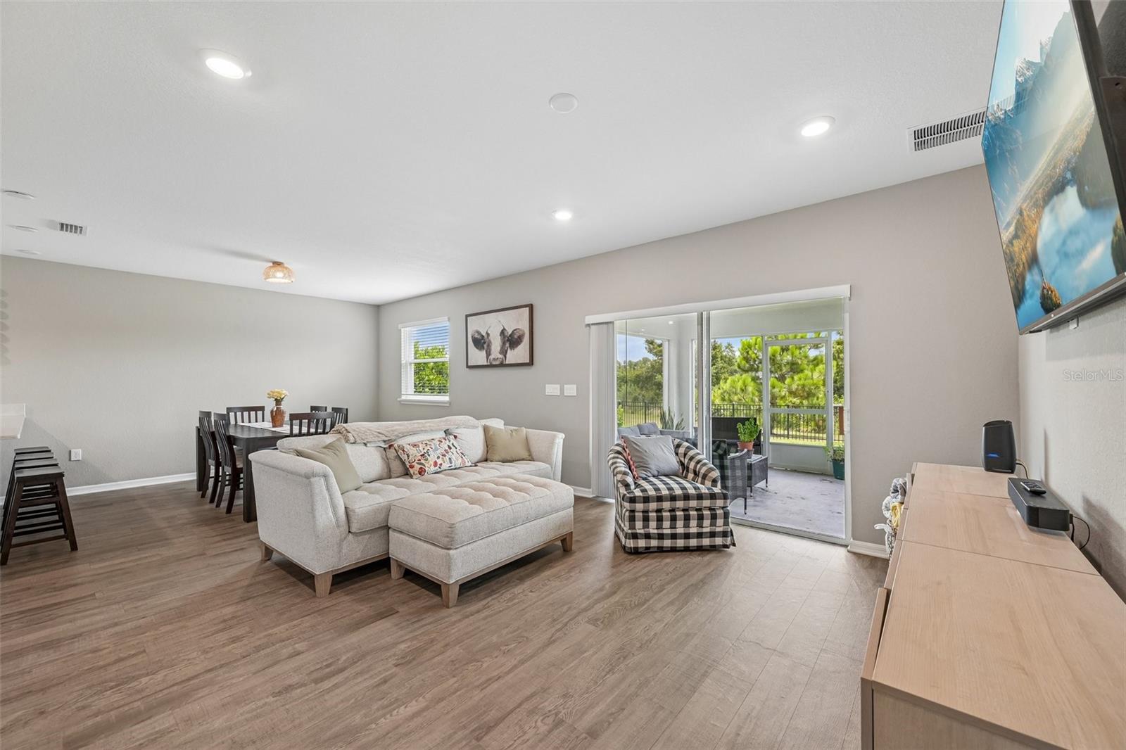 rear living room