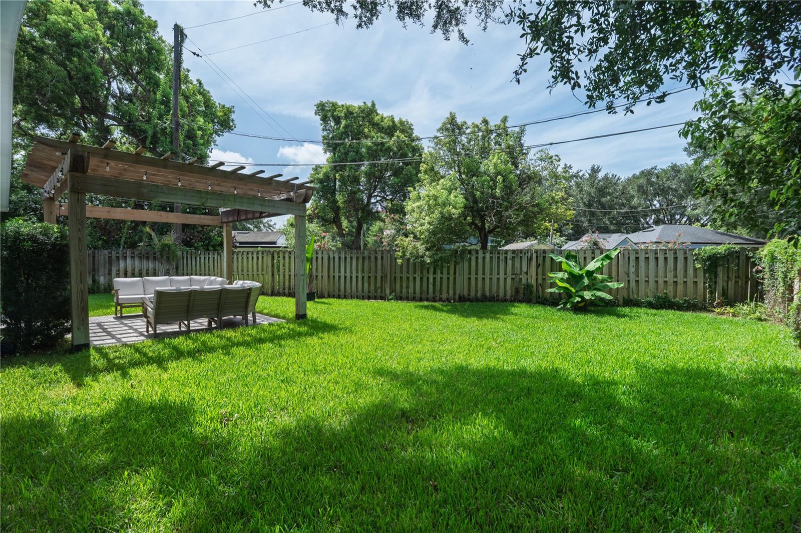 lush green lawn