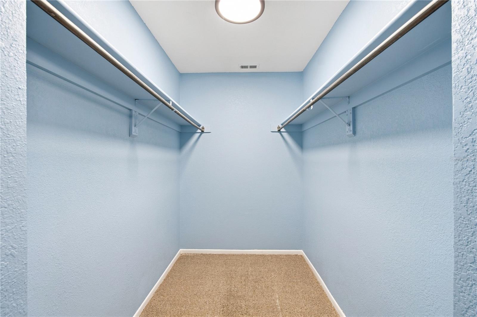 Guest Room walk-in closet