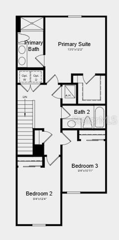 Floor 2 - Additional Highlights Include: GE refrigerator, washer and dryer, whole house blinds, and extended flooring at 1st floor