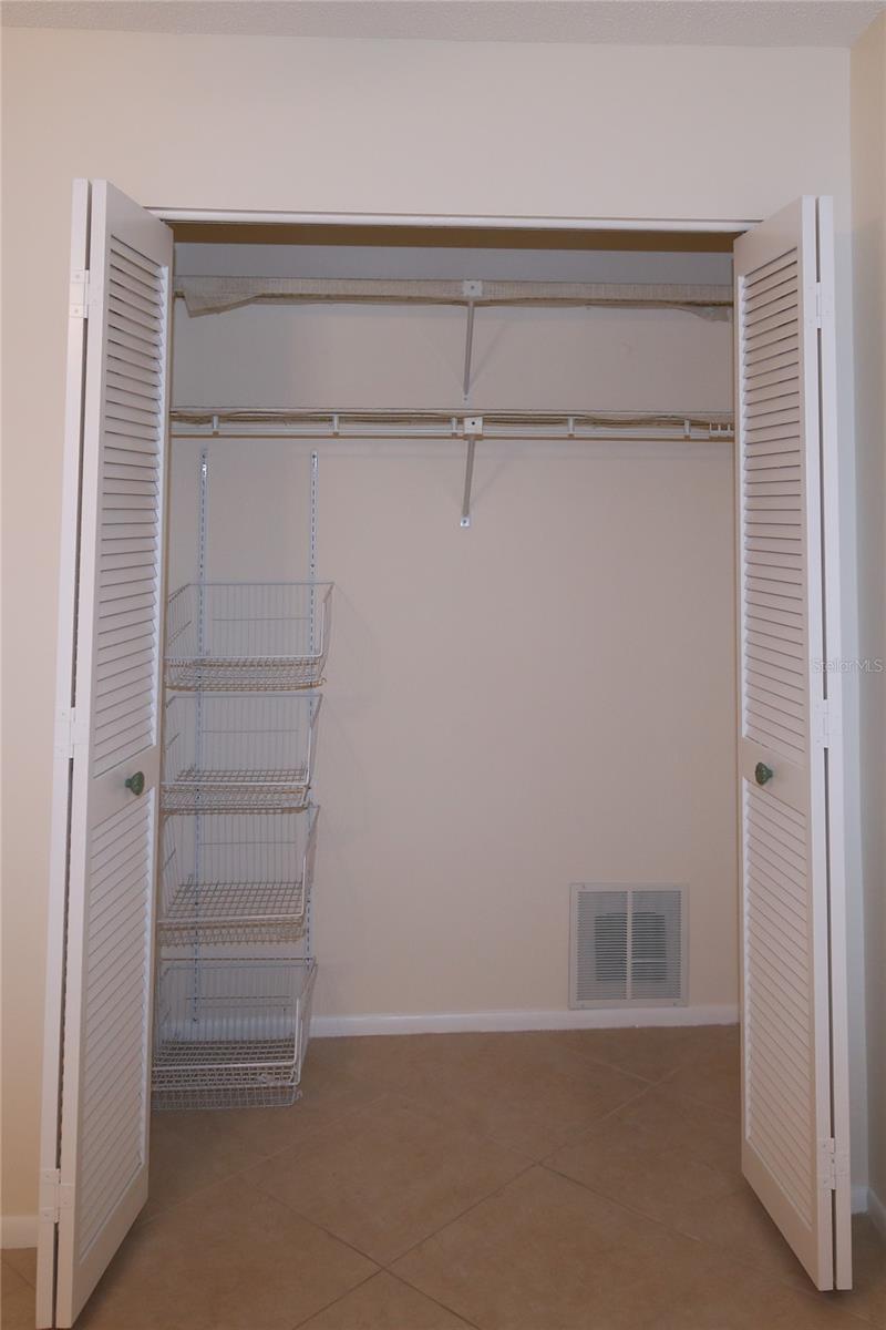 Master closet