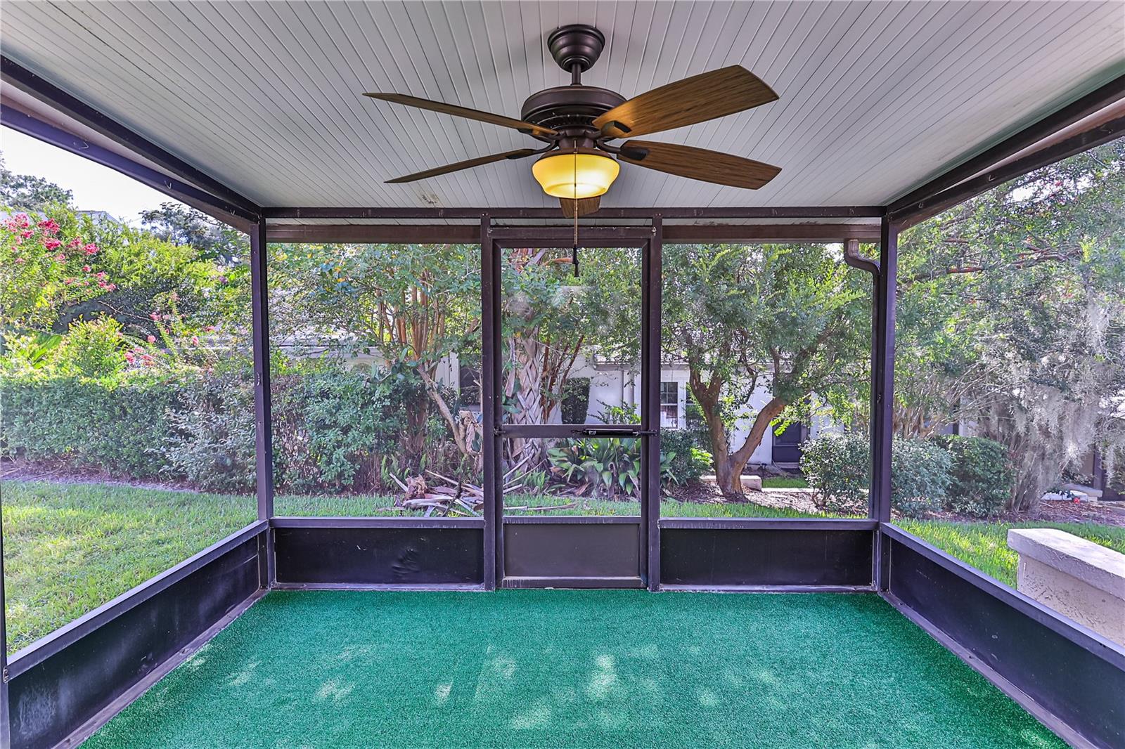 Patio Covered and Screened